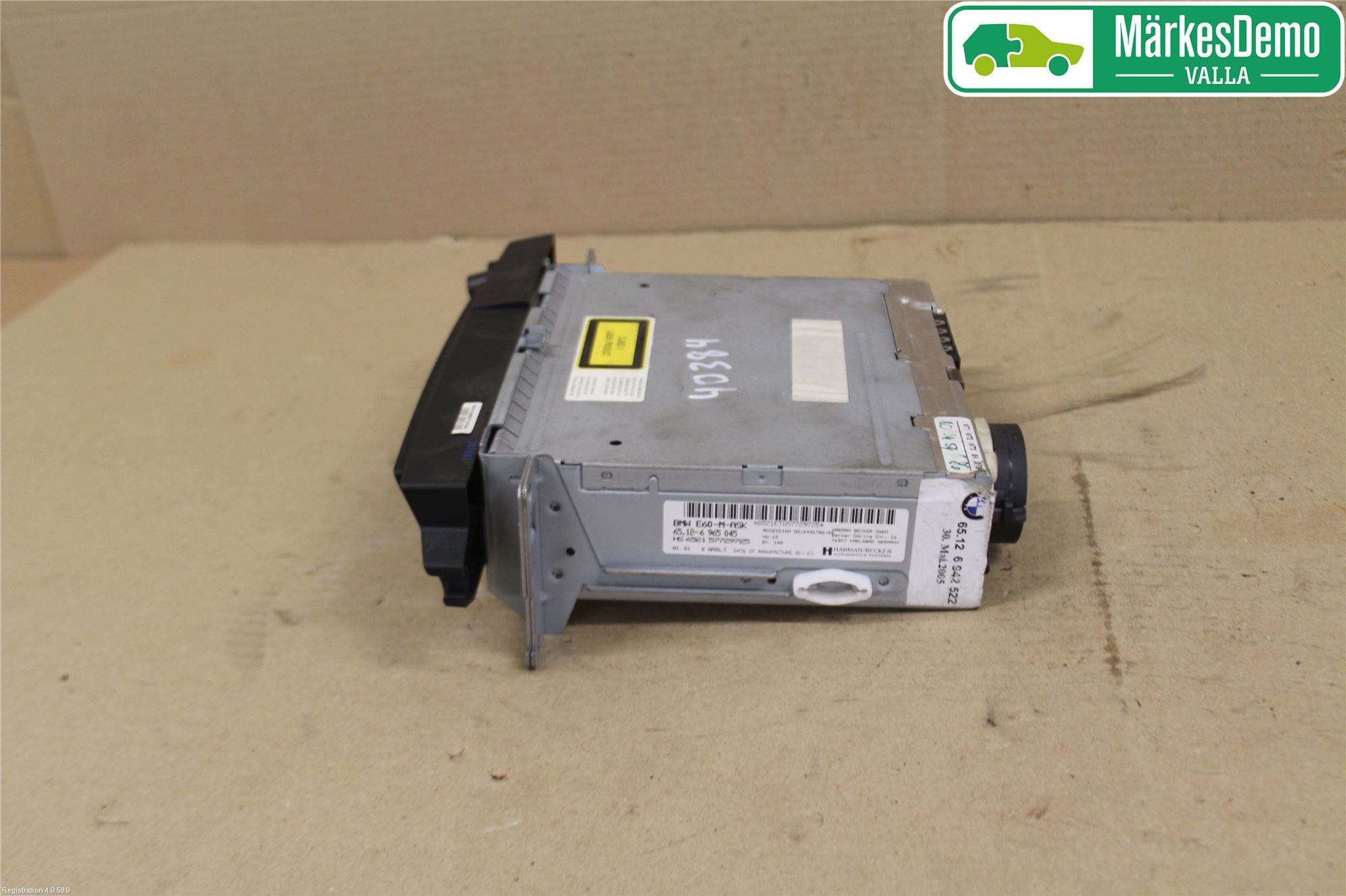 BMW 5 E60/61 Sed/Tou 02-10 Cd Radio - Multimediapanel