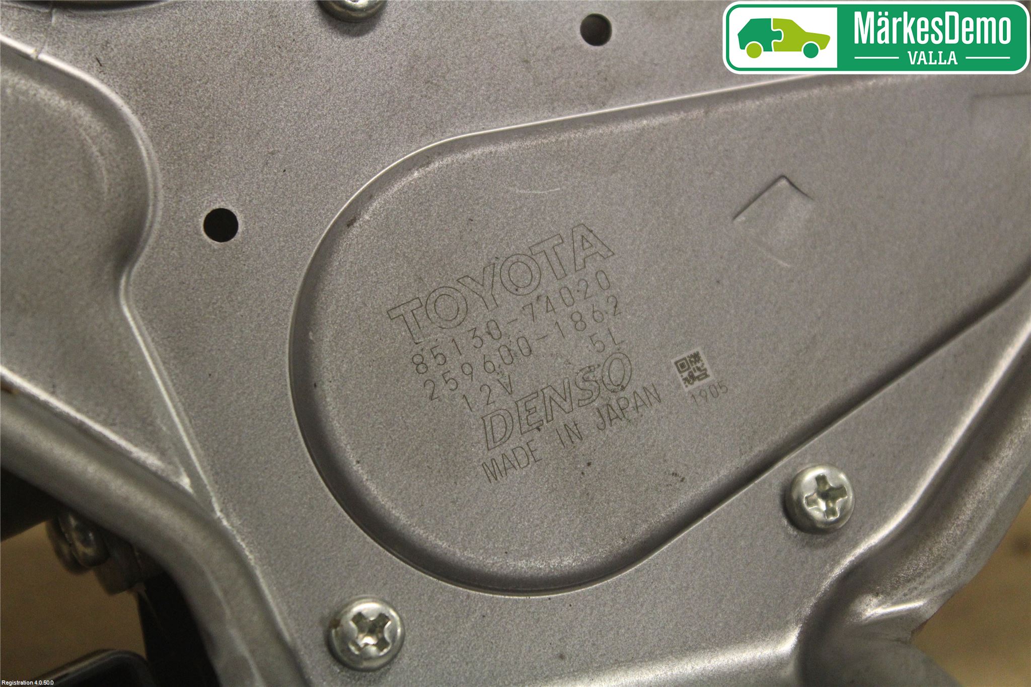 Toyota iQ Torkarmotor Baklucka