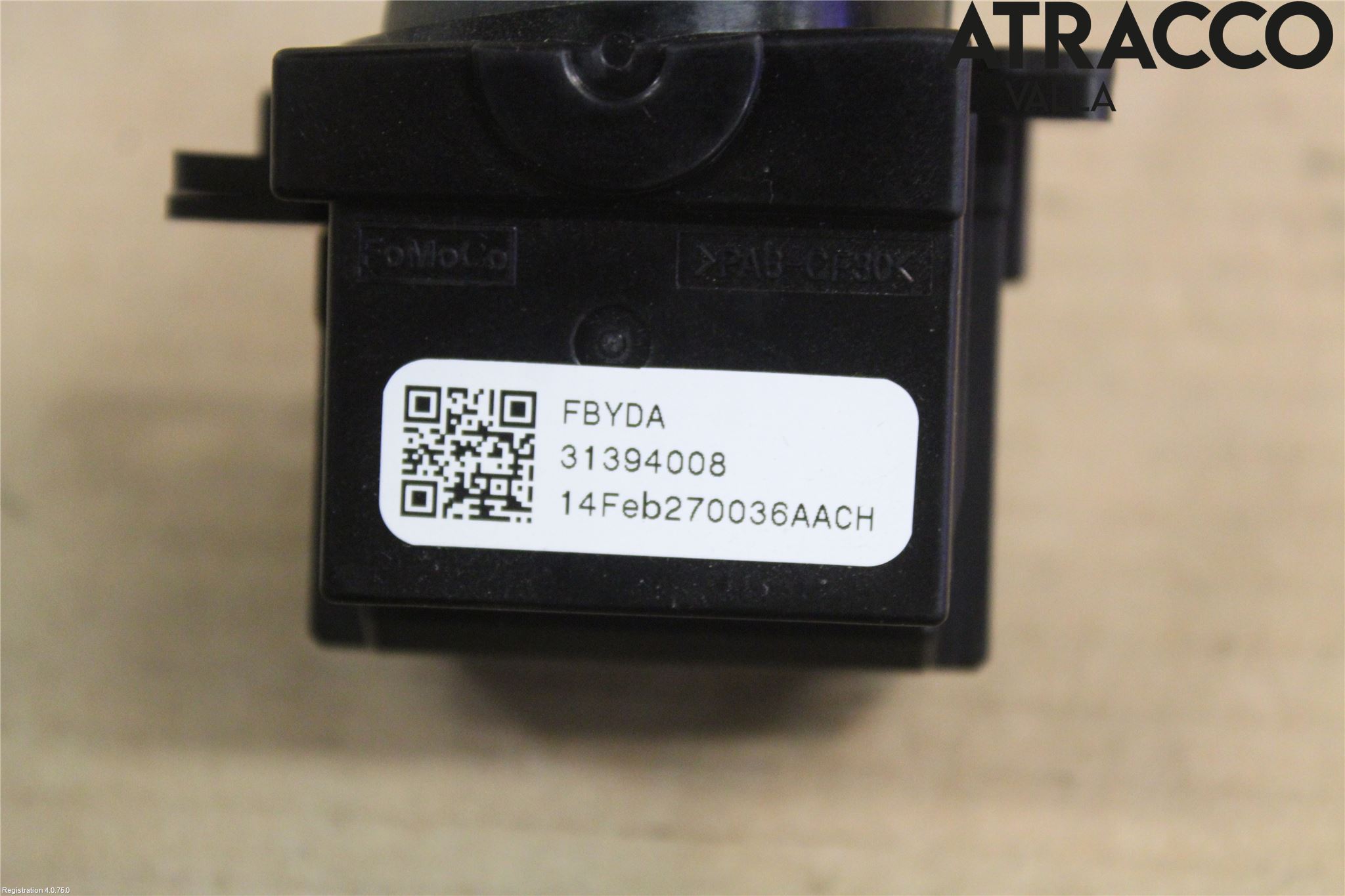 Volvo V70 14-16 Spak Torkar-Spolomk