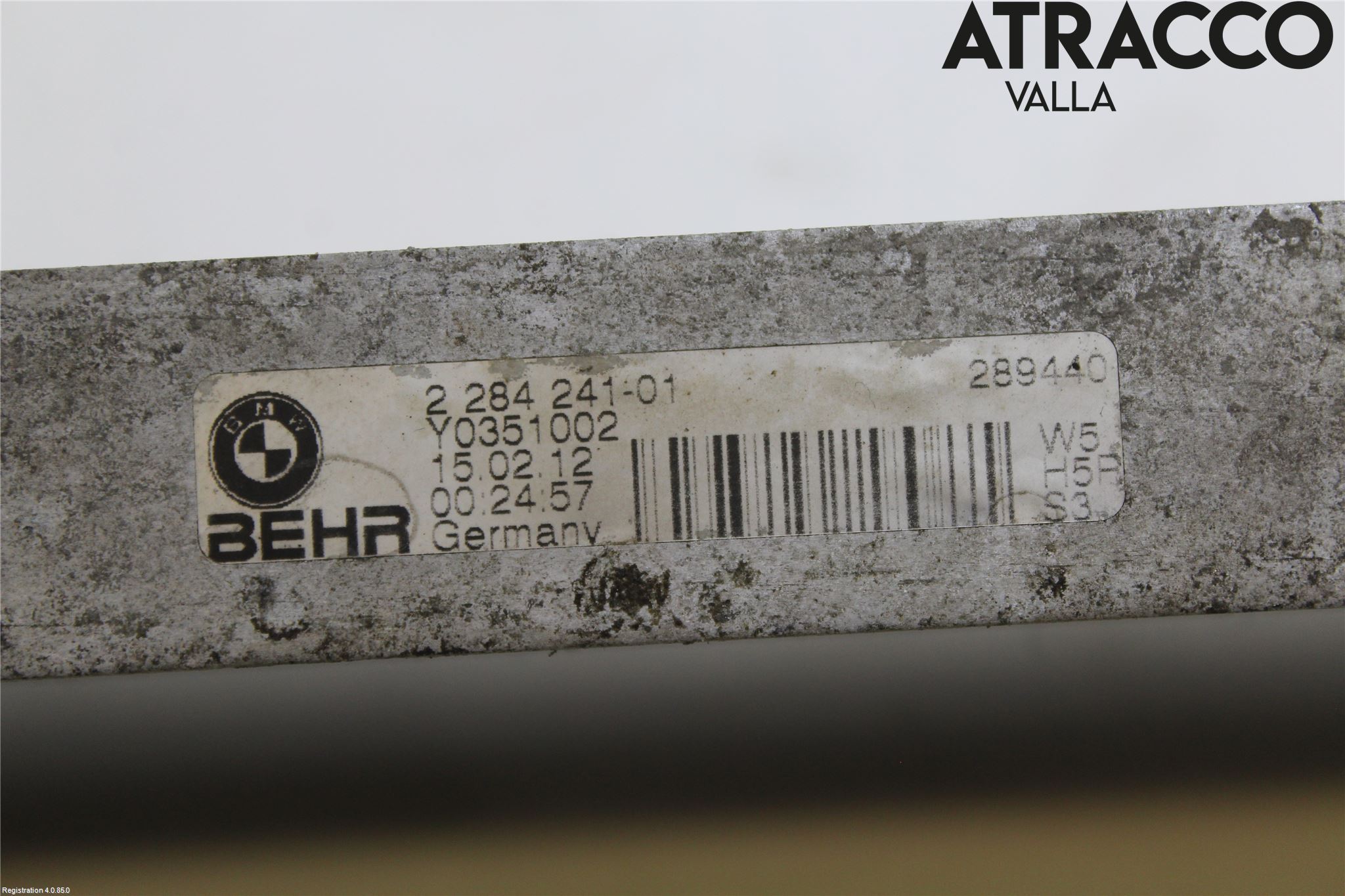 BMW 5 F10/F11/F18 09-17 Oljekylare Automat