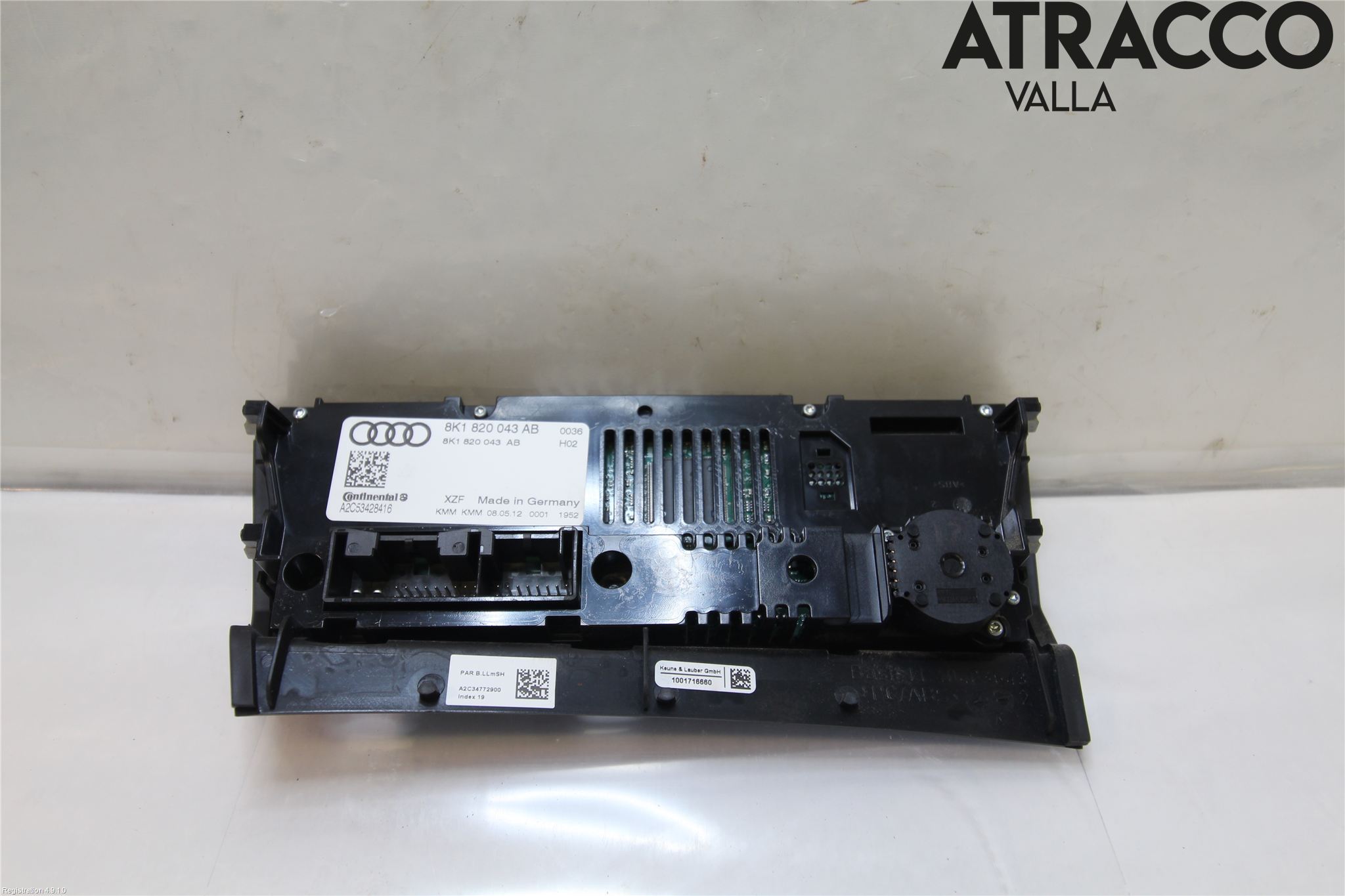 Audi A4 ALLROAD 09-16 Ac Styrenhet Ac Manöveren