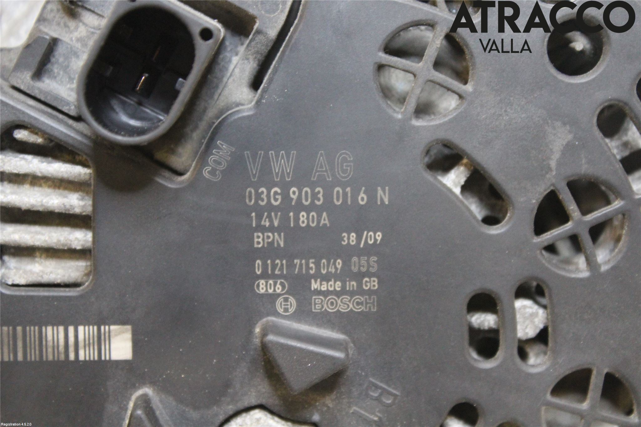 Audi A6/S6     05-11 Generator