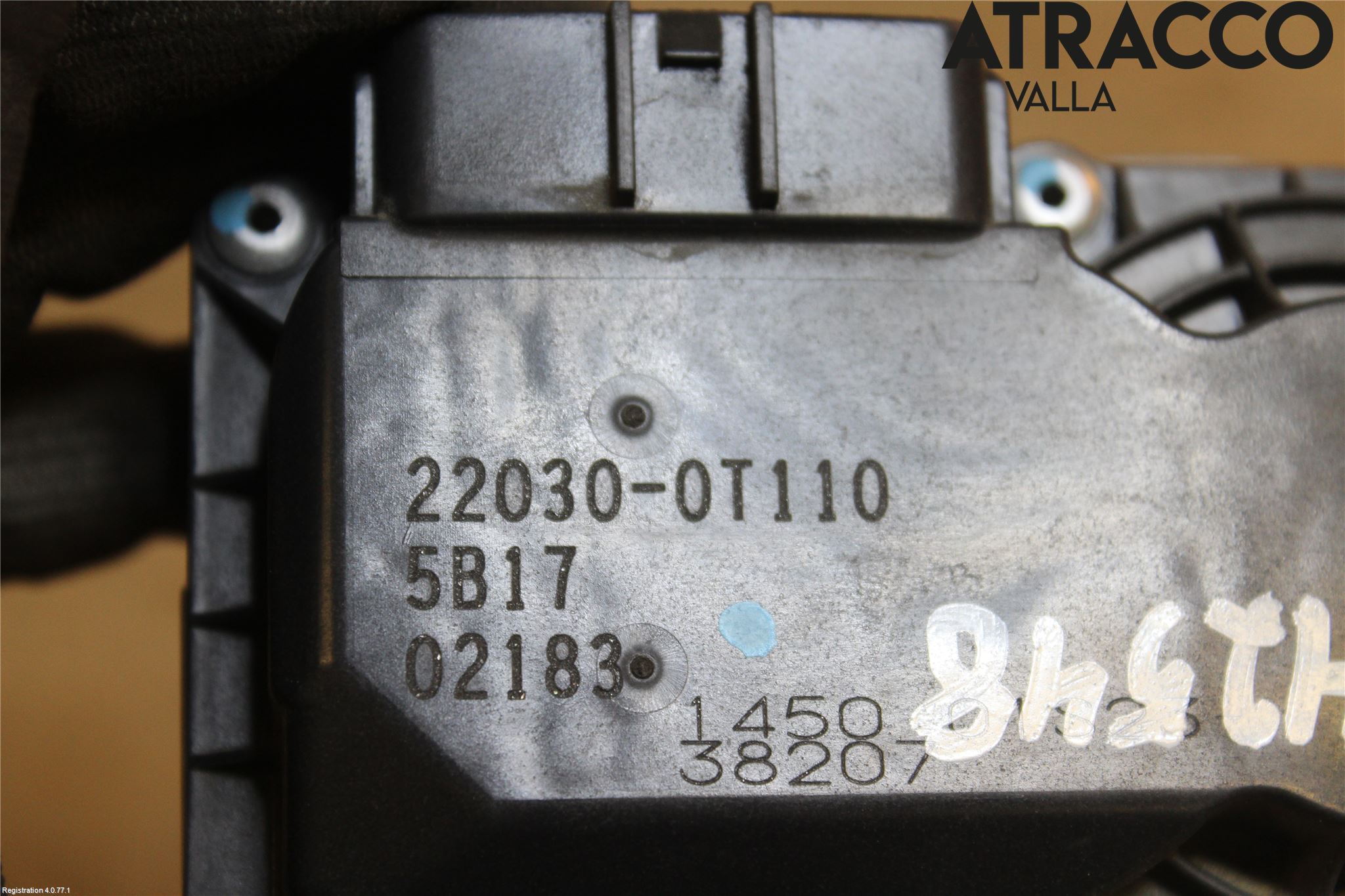 Toyota AURIS 13-19 Injspjällhus