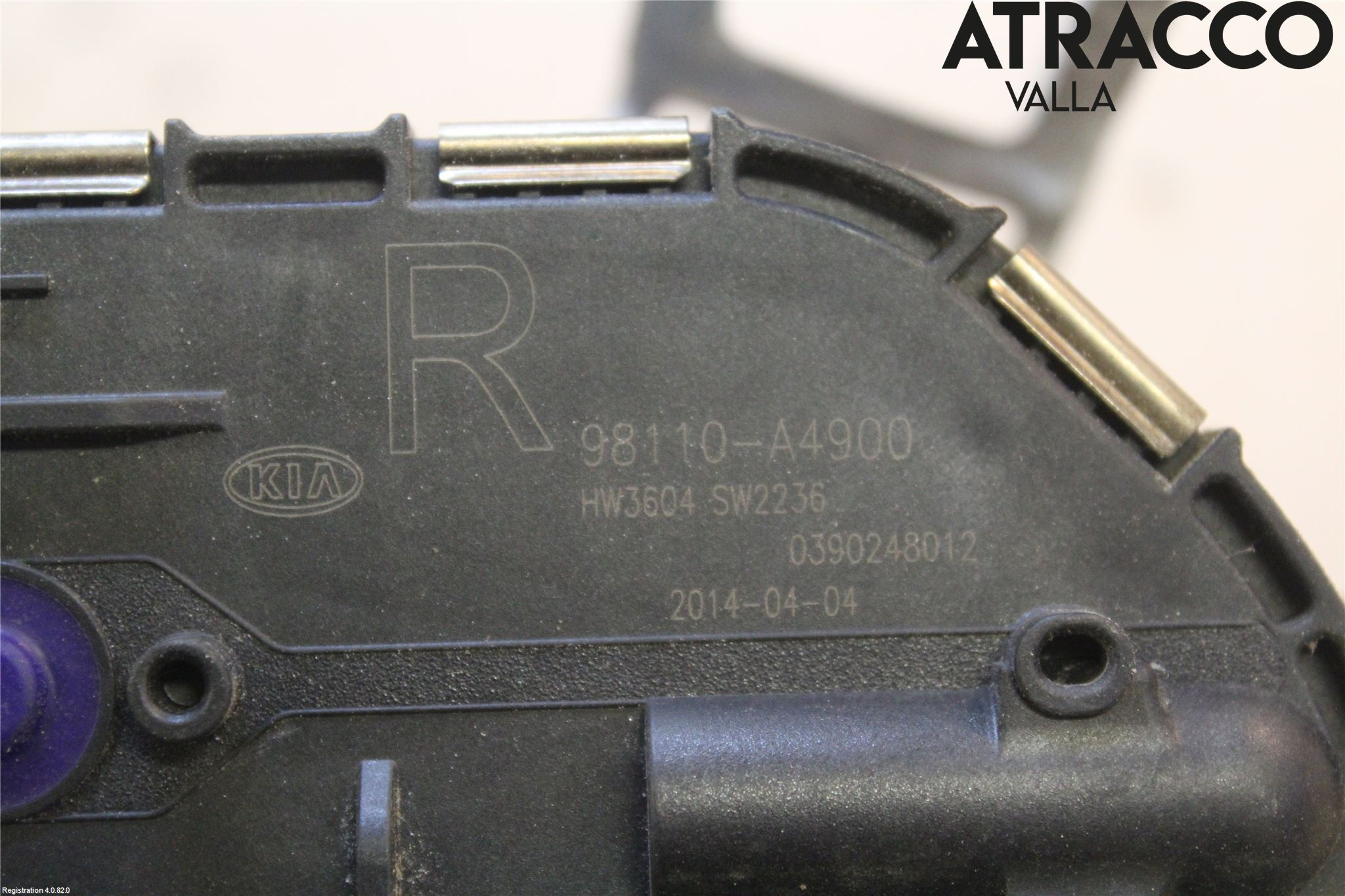Kia CARENS III 13-19 Torkarmotor Vindruta