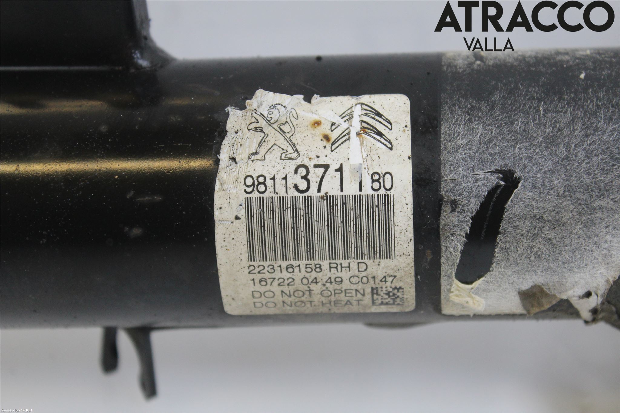 Citroen COTROEN C3 17-24 Fjäderben Fram Höger