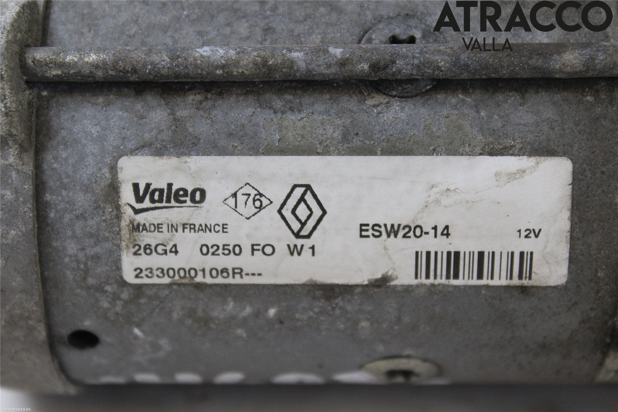 Opel VIVARO 15-19 Startmotor Diesel