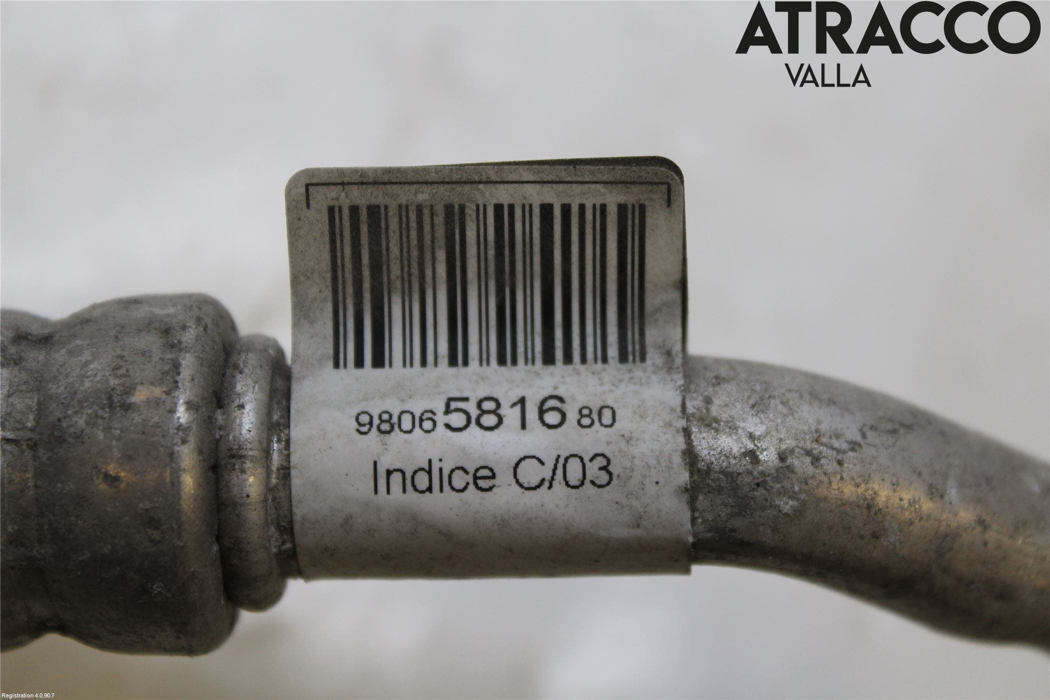 Citroen C4 GRAND PICASSO 14-18 Ac Slang-Rör