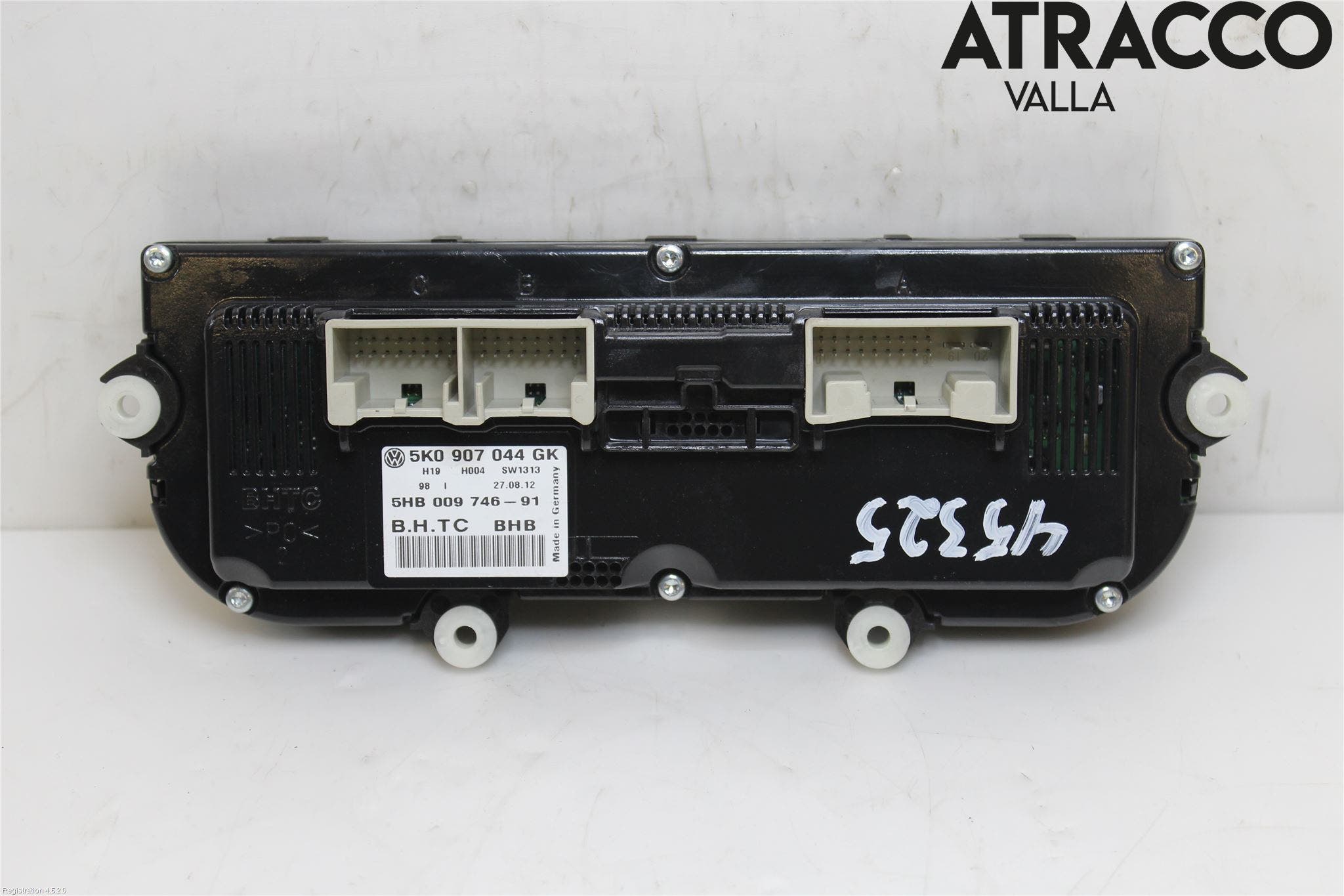 Volkswagen VW GOLF VI 09-13 Ac Styrenhet Ac Manöveren