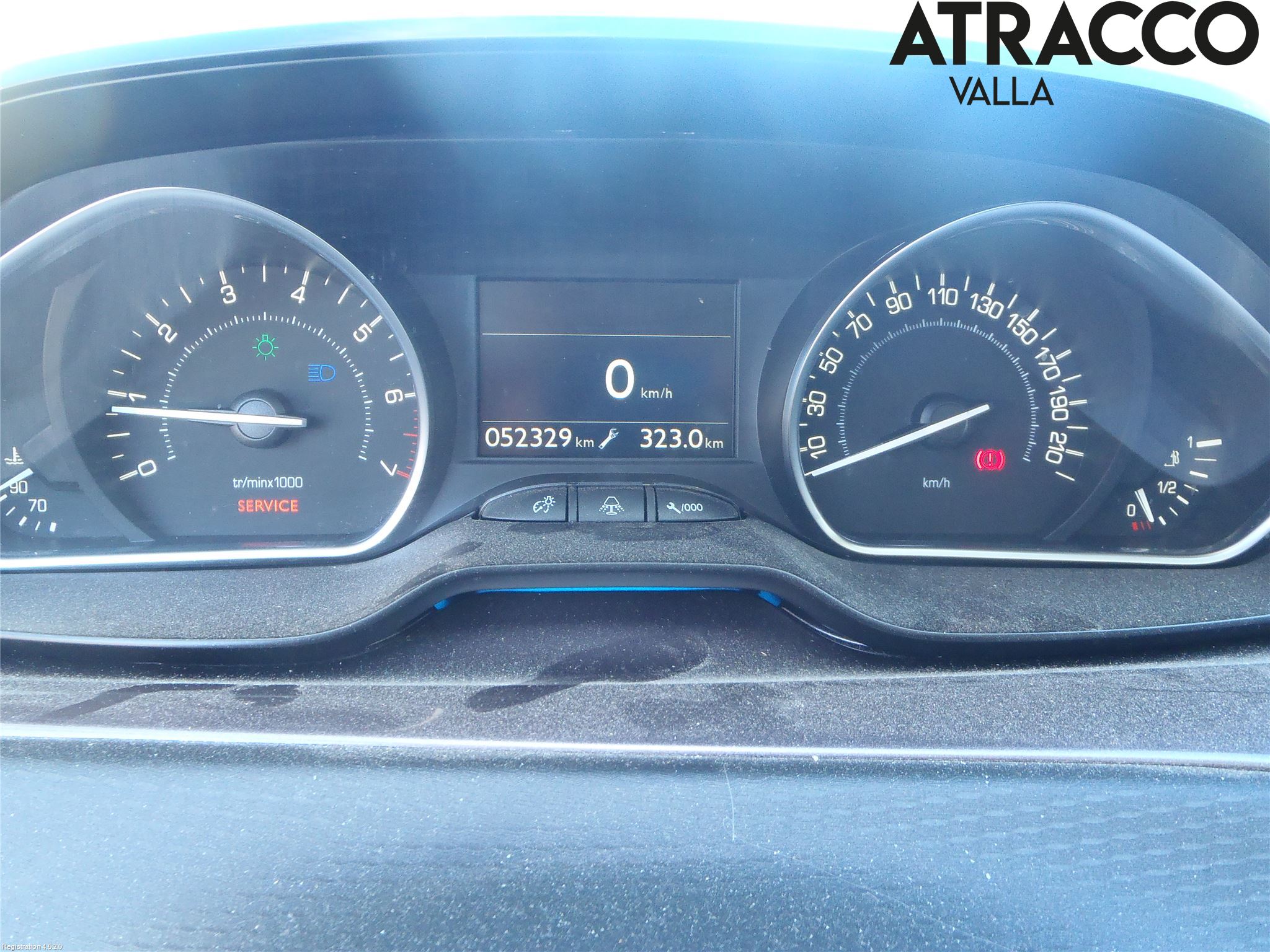 Peugeot 2008 13-20 Instrument Komb