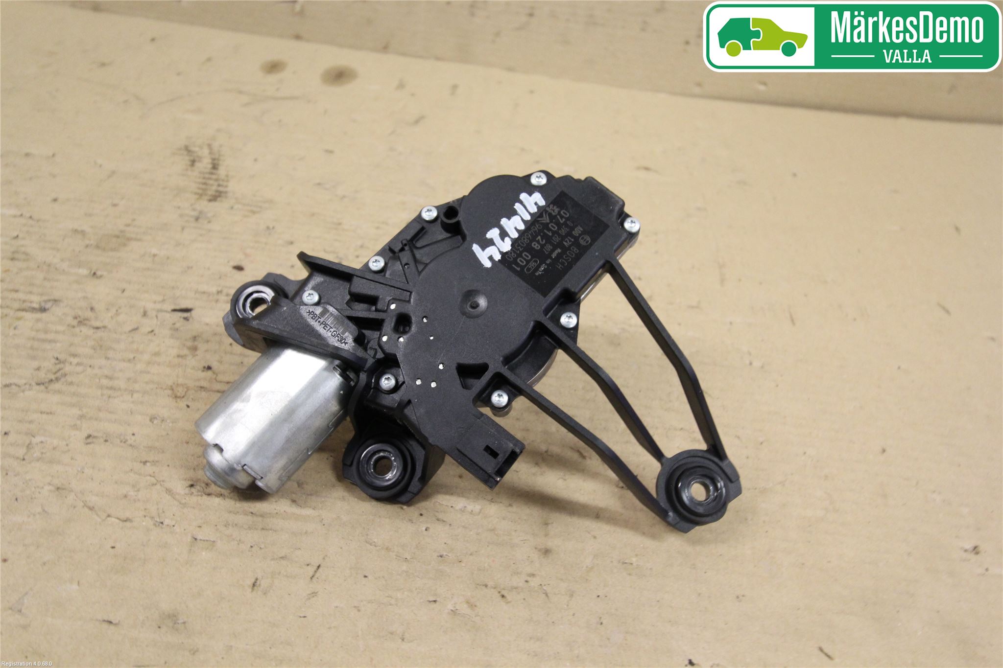 Citroen C4 I   05-10 Torkarmotor Baklucka