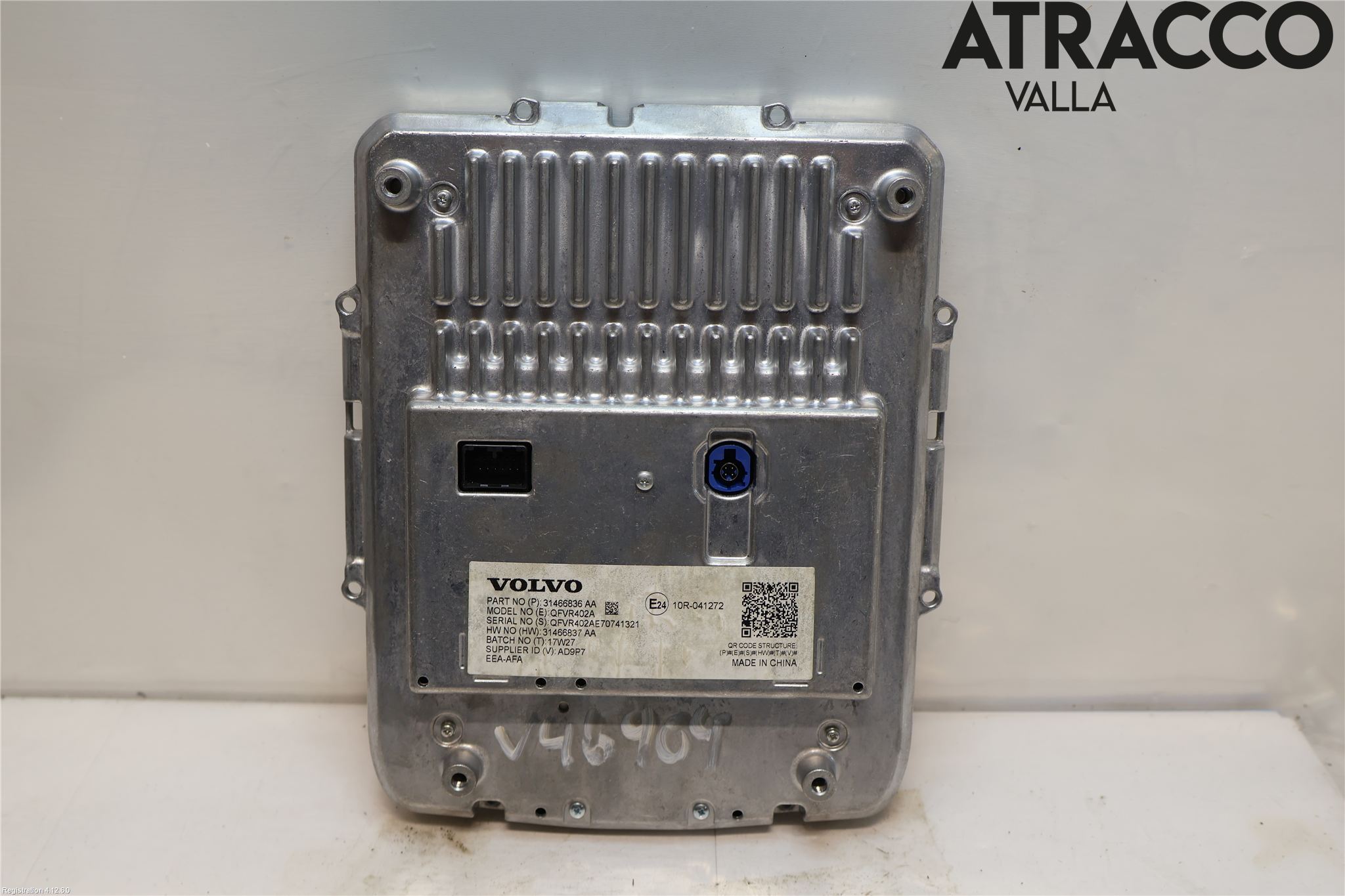 Volvo S90 17->> Multifunktionsdisplay