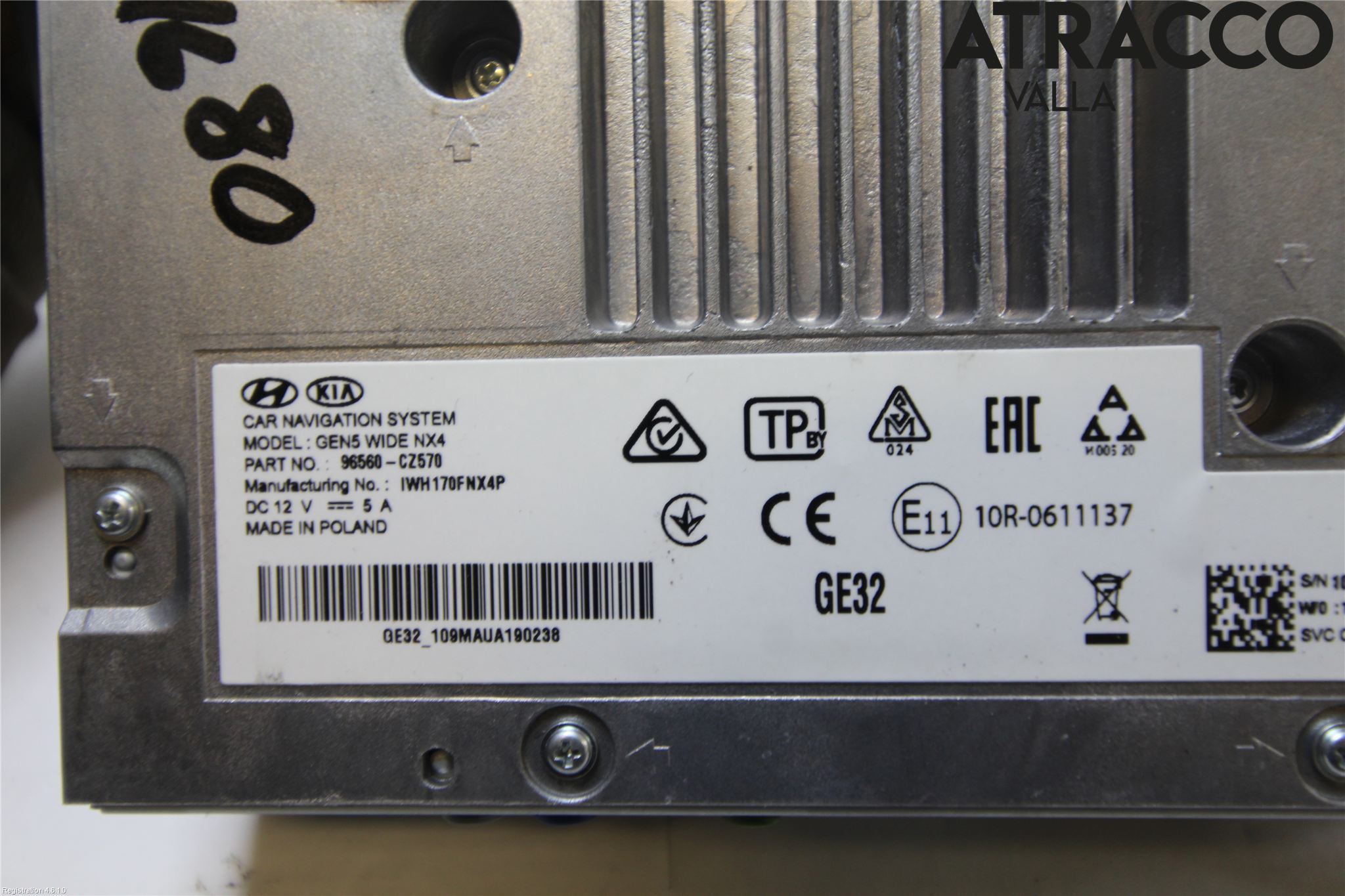Hyundai TUCSON 05- Cd Radio - Multimediapanel