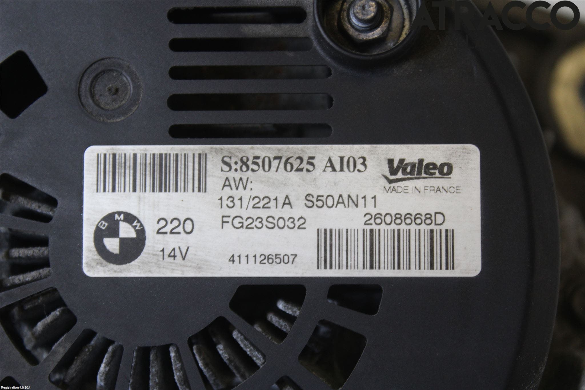 BMW X3 F25 10-17 Generator