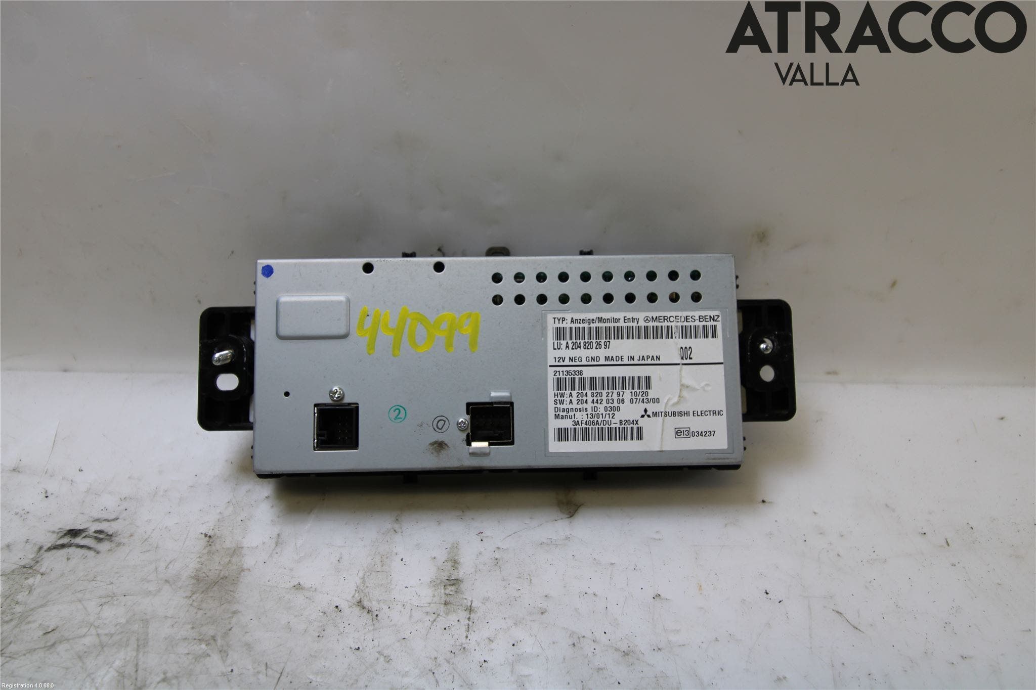 Mercedes-Benz MB GLK-KLASS (X204) 08-16 Bildskärm