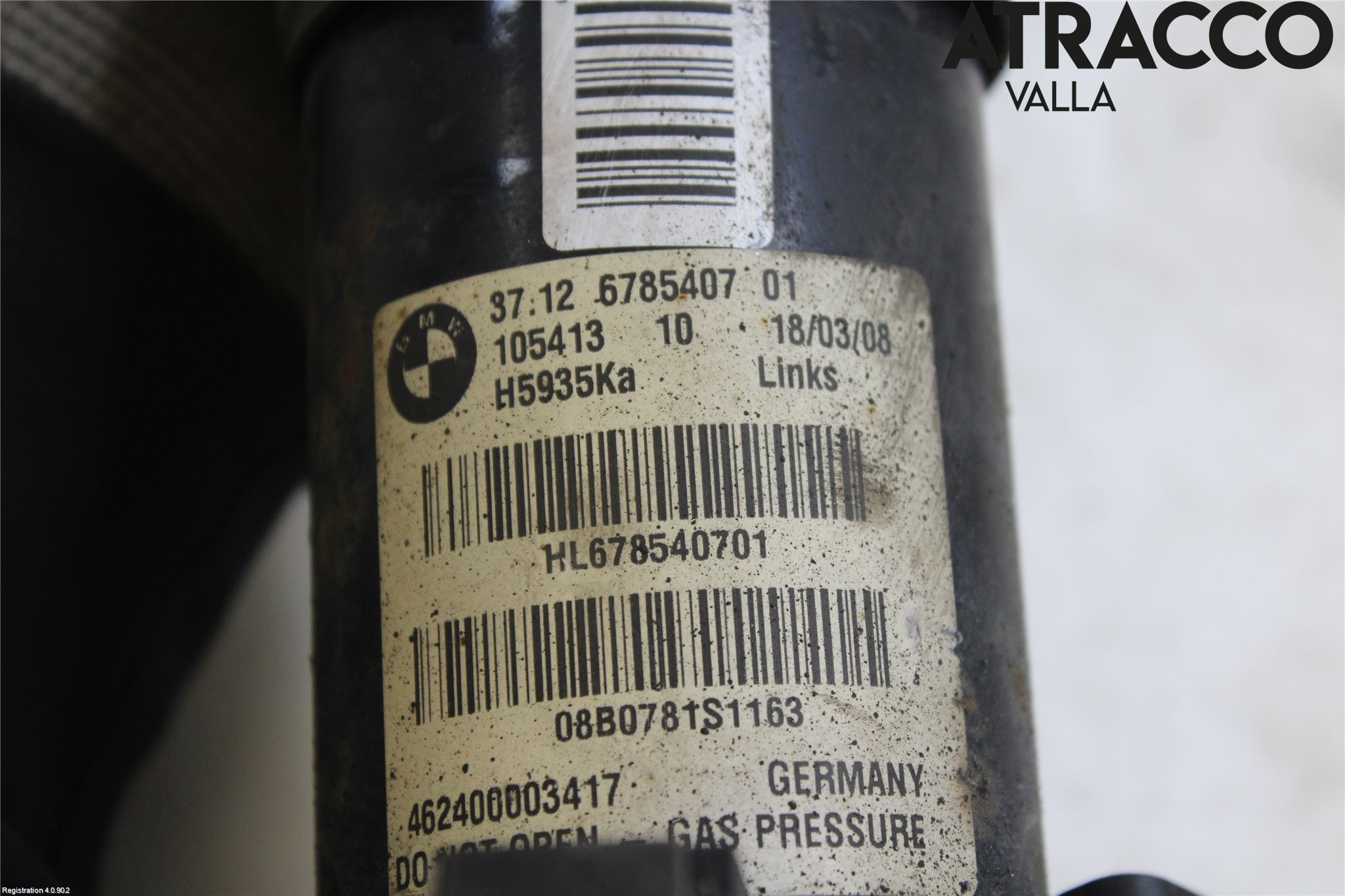 BMW X6 E71/E72   08-14 Stötdämpare Bak