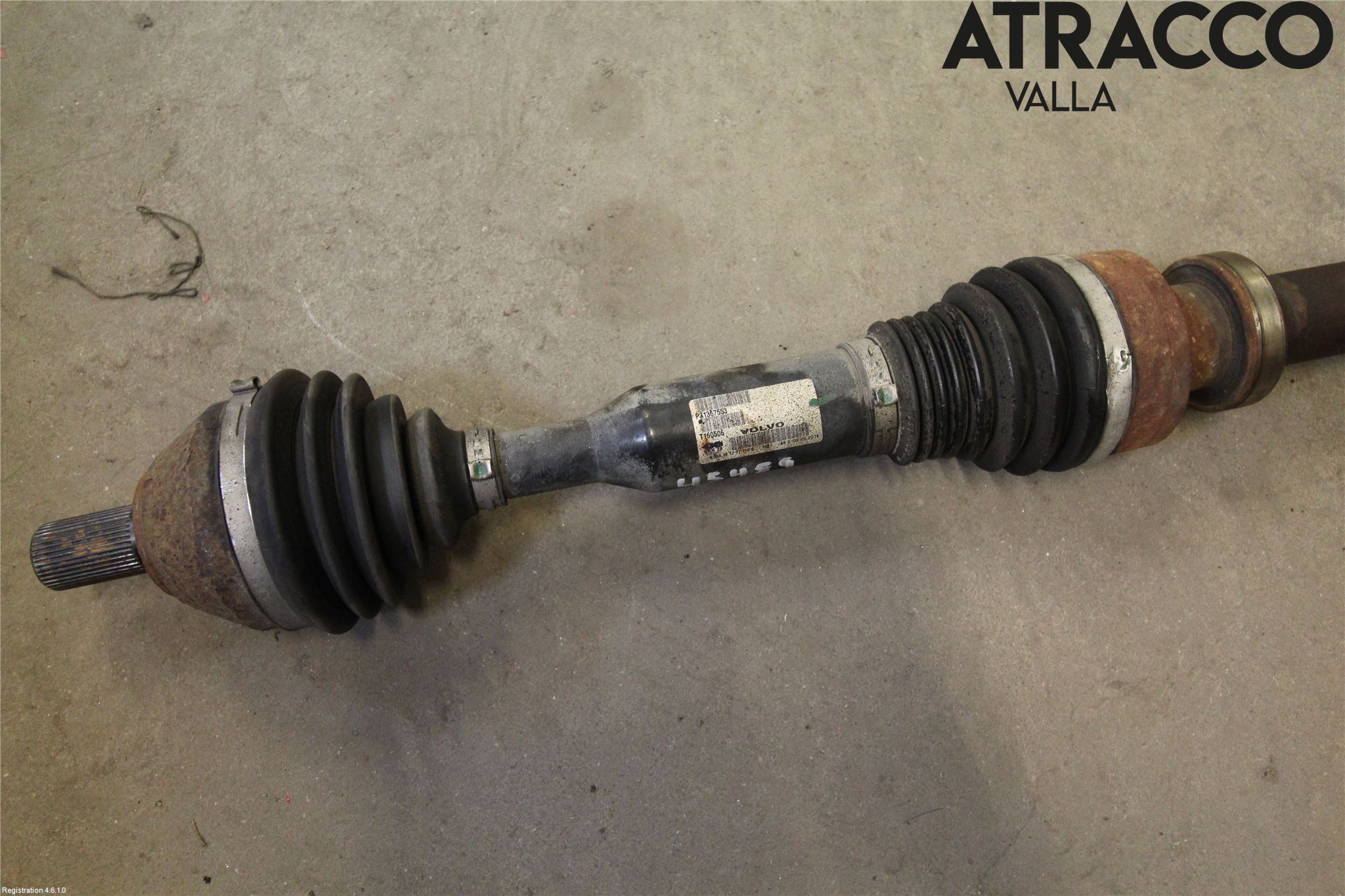 Volvo XC70 14-16 Drivaxel Fram Höger