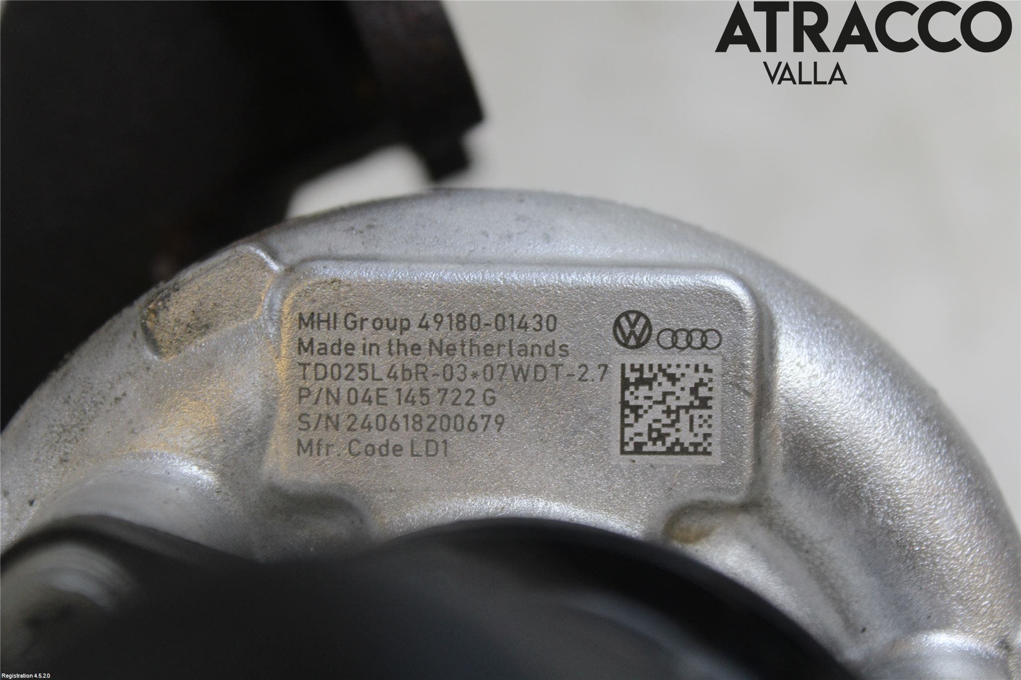 Volkswagen VW TIGUAN 16-24 Turboaggregat