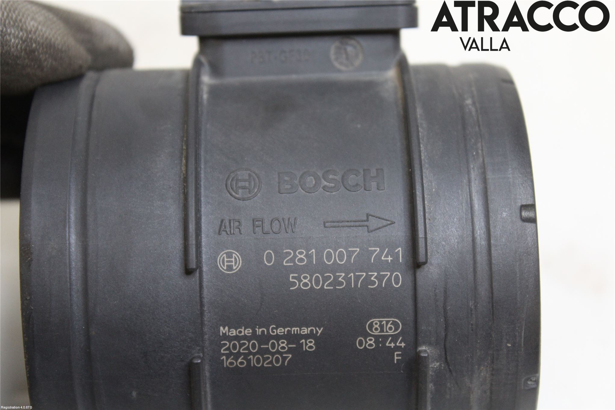 Iveco DAILY 14->> Injluftmassamätare