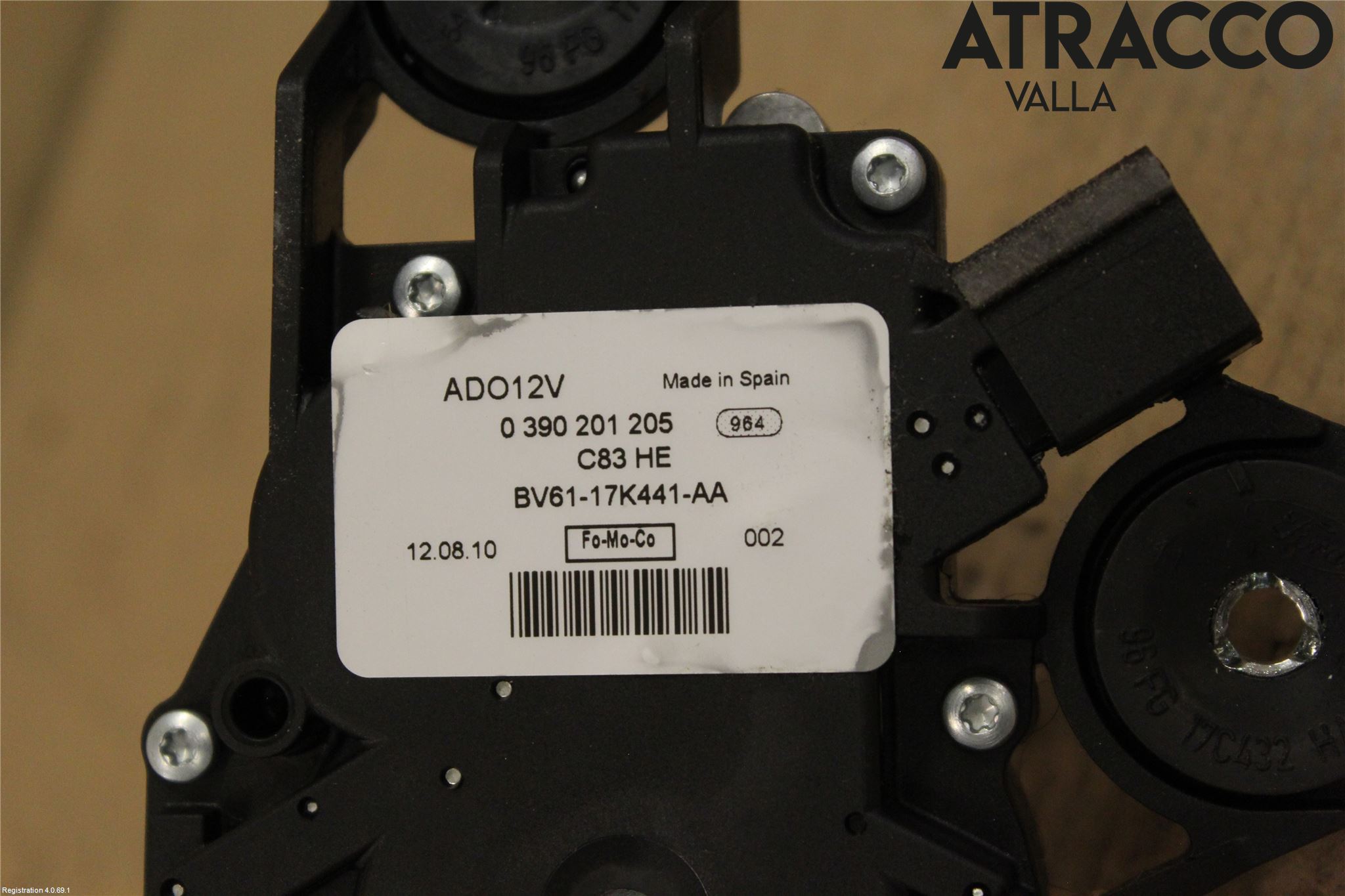 Ford FOCUS 11-14 Torkarmotor Baklucka