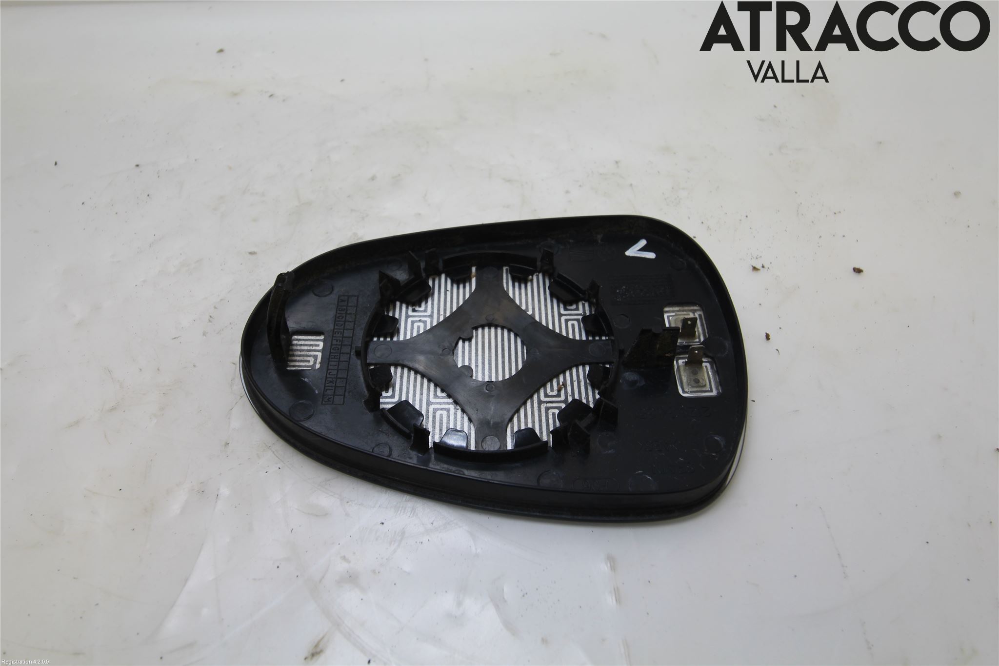 Seat LEON 06-12 Spegelglas Vä