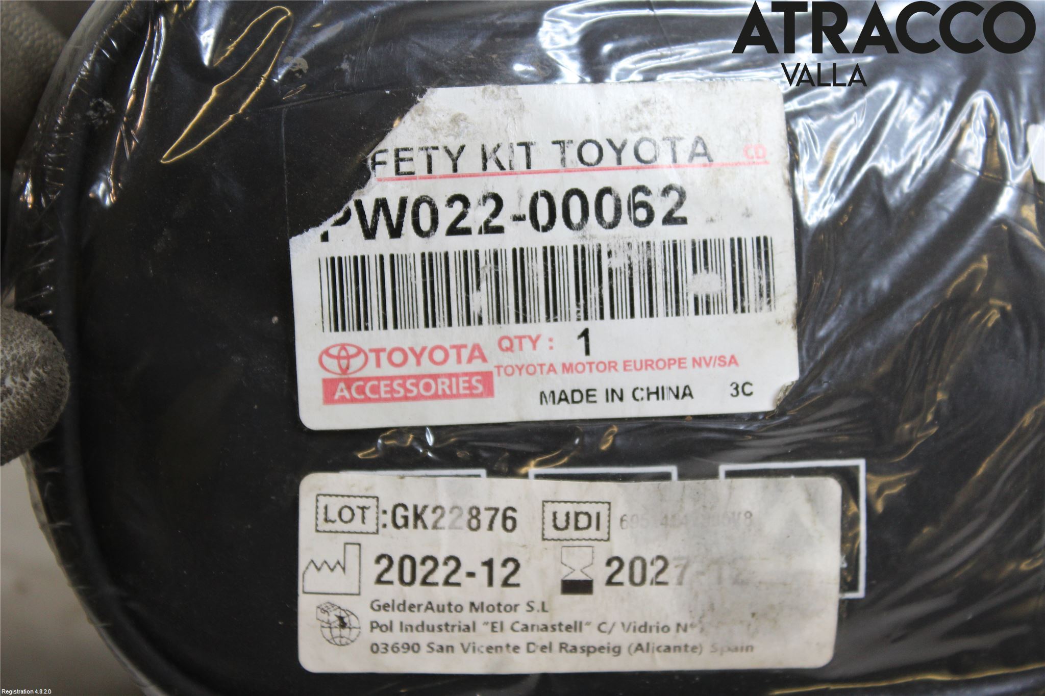 Toyota HILUX 16- Varningstriangel