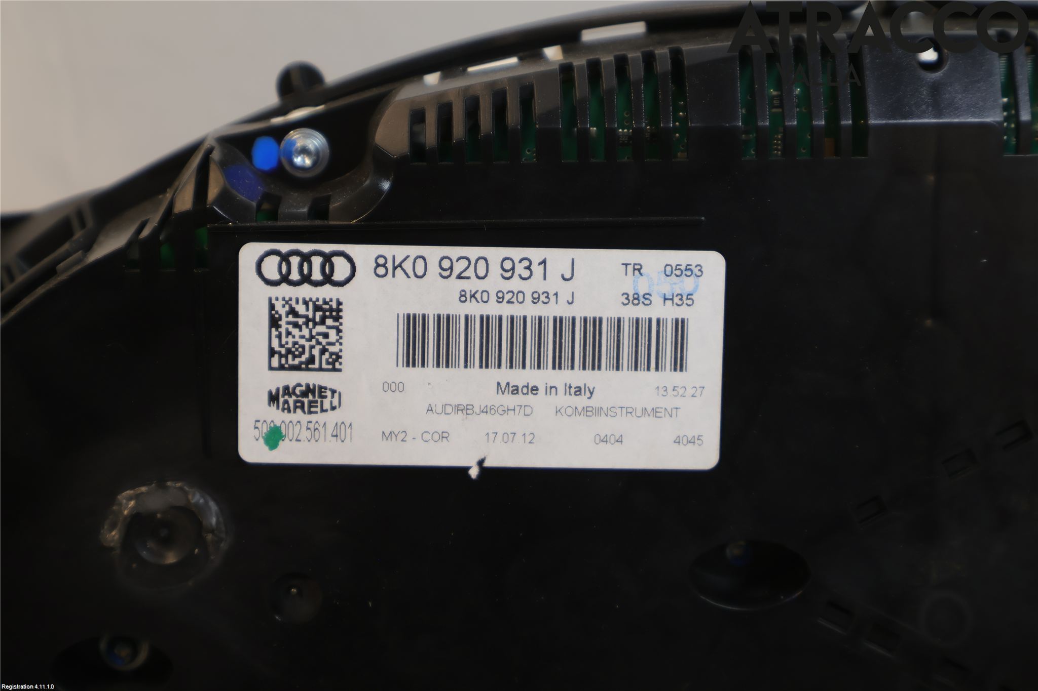 Audi A4 12-15 Instrument Komb