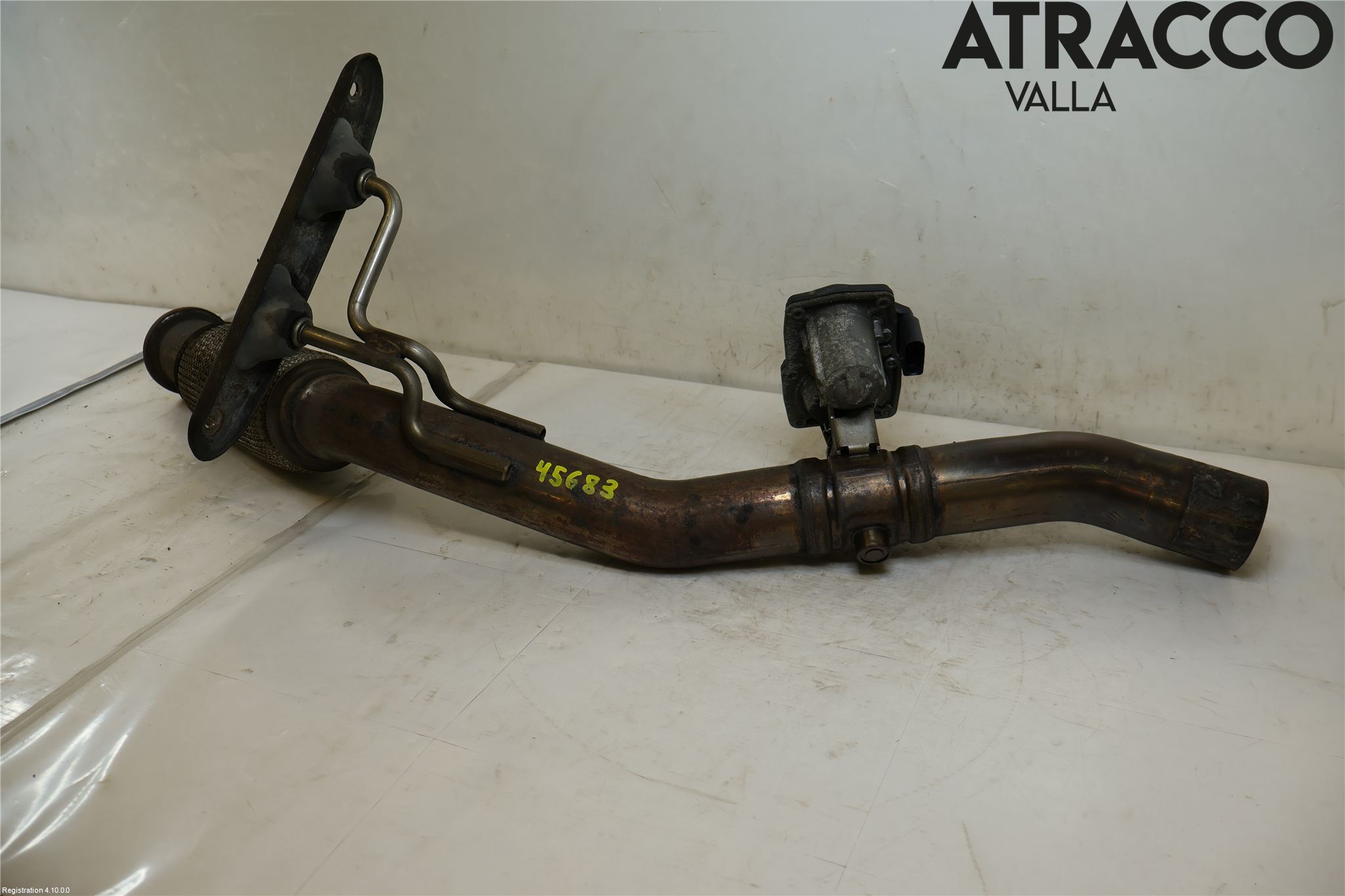 Volkswagen VW GOLF / E-GOLF VII 13-20 Avgas Främre Rör