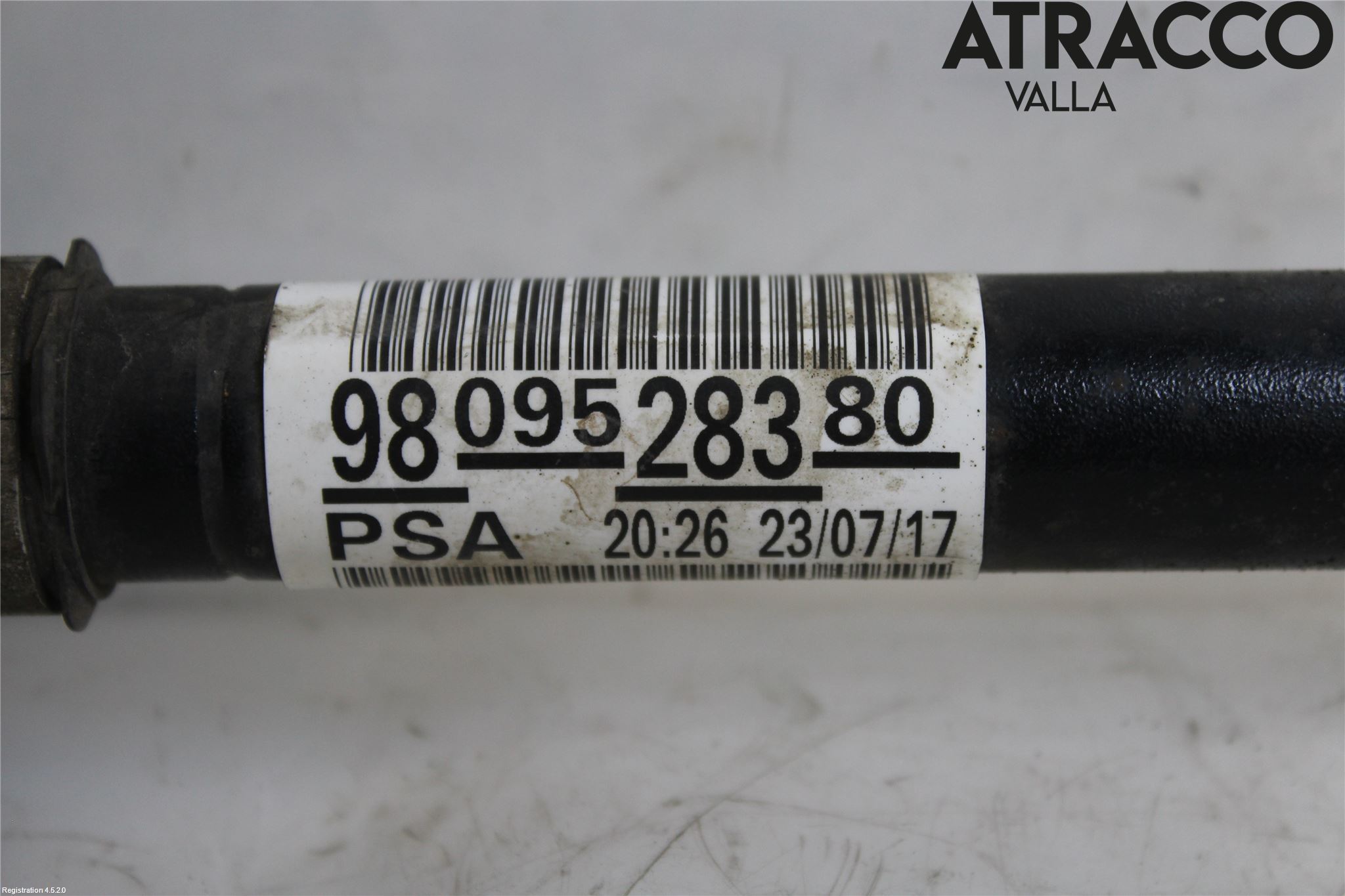 Peugeot 3008 17-24 Drivaxel Fram Höger