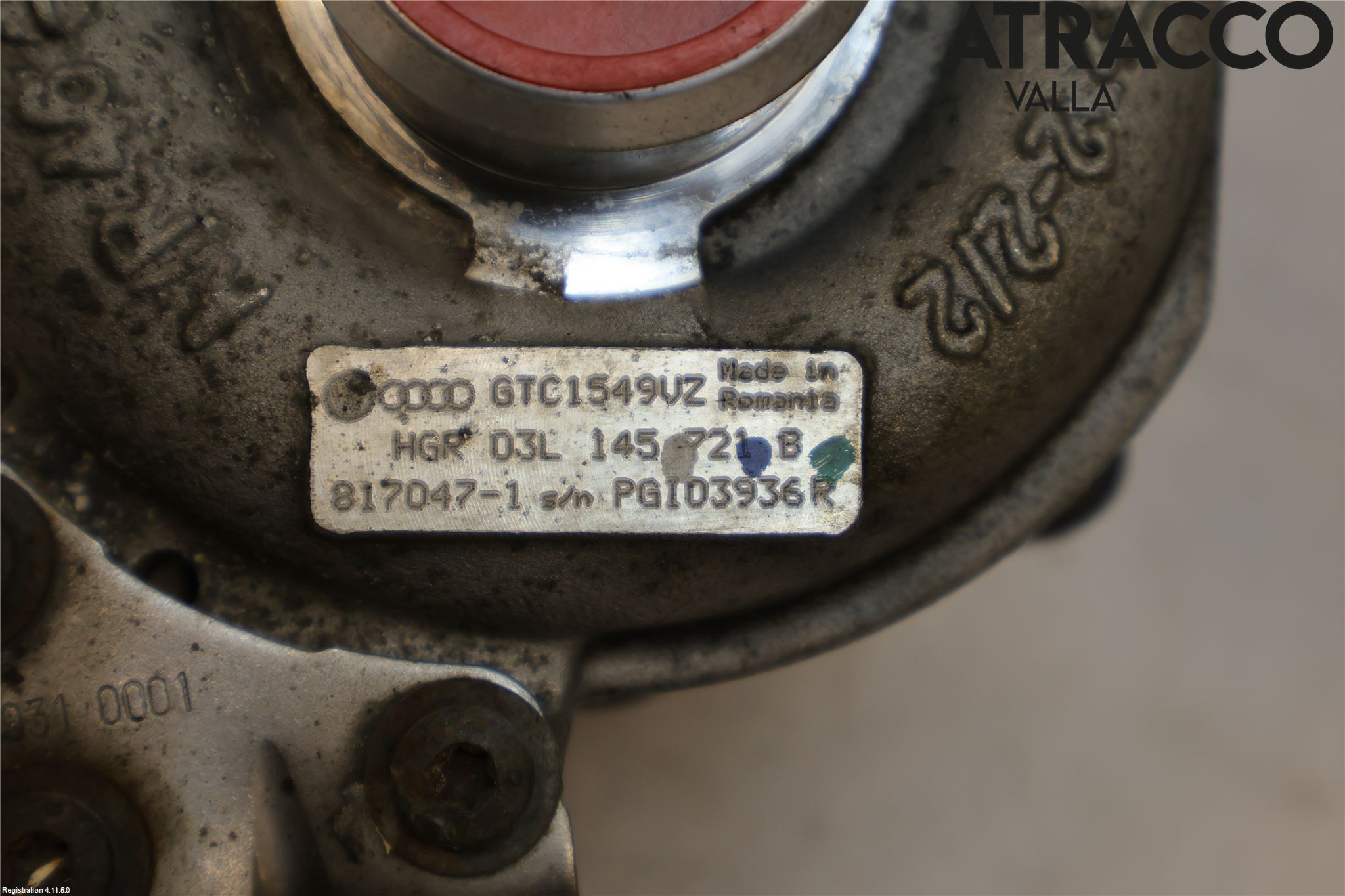 Audi A4 12-15 Turboaggregat
