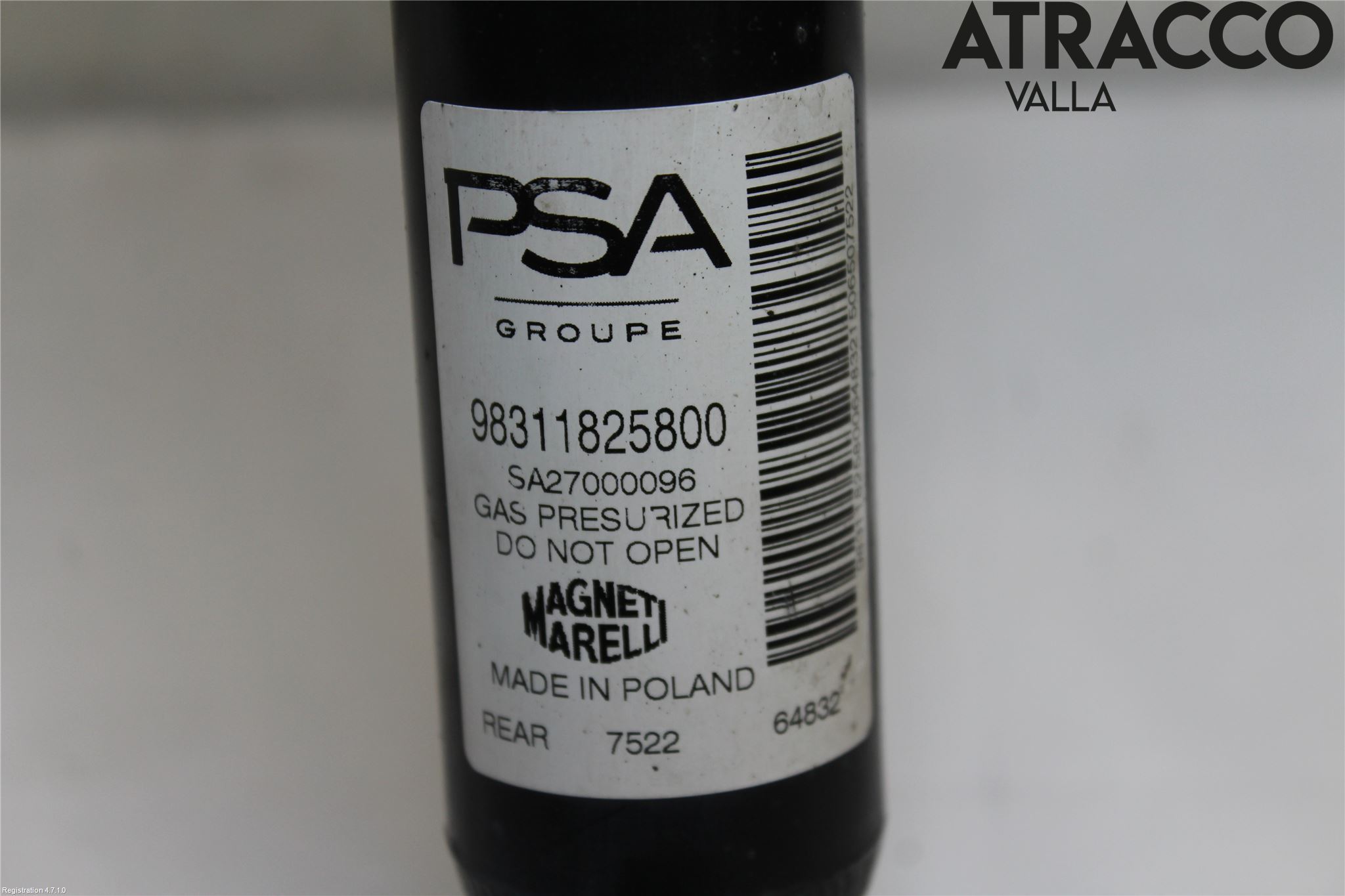 Peugeot 208/E-208 20- Stötdämpare Bak