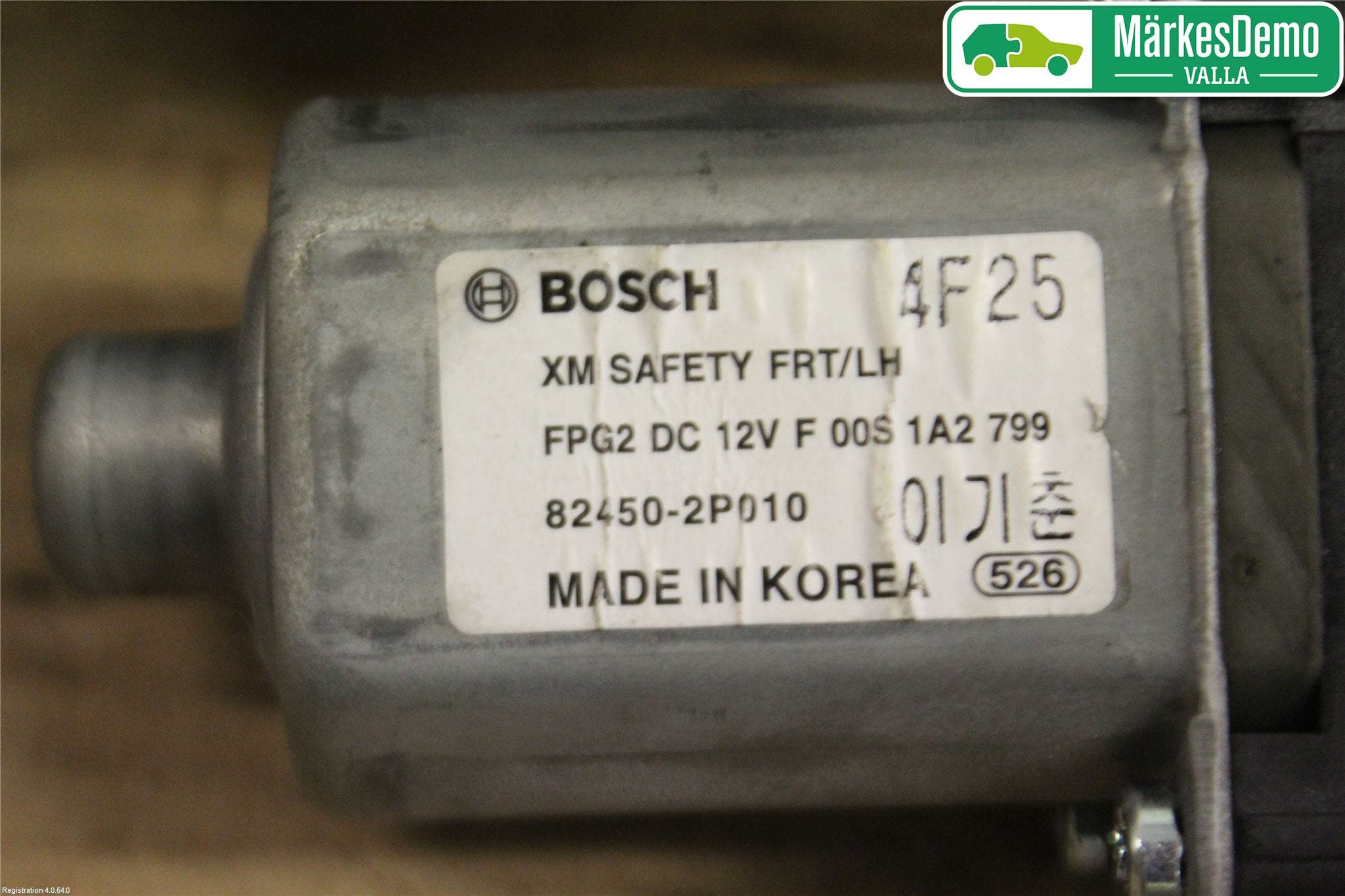 Kia SORENTO 10-14 Fönsterhissmotor