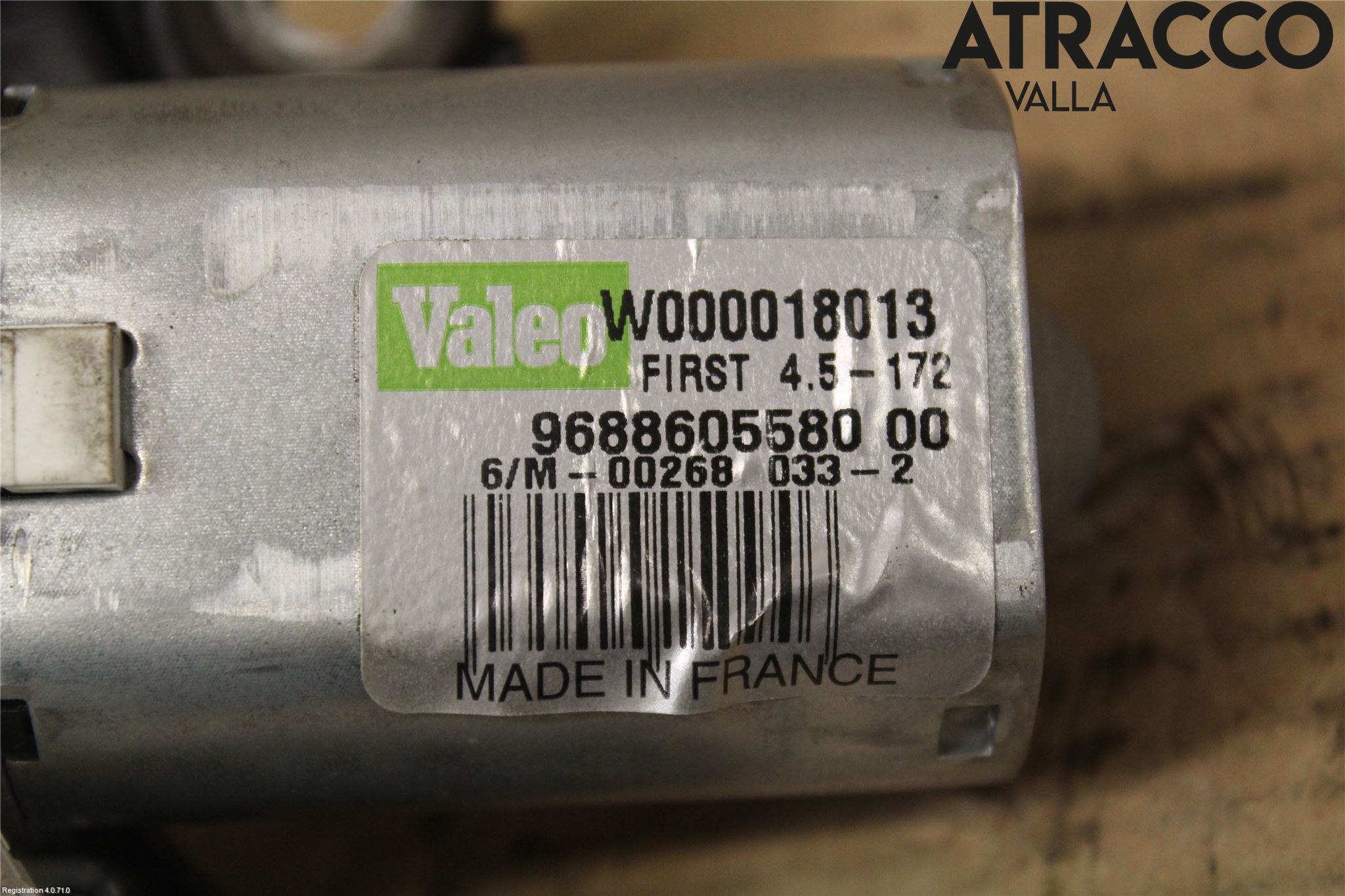 Peugeot 508 11-18 Torkarmotor Baklucka