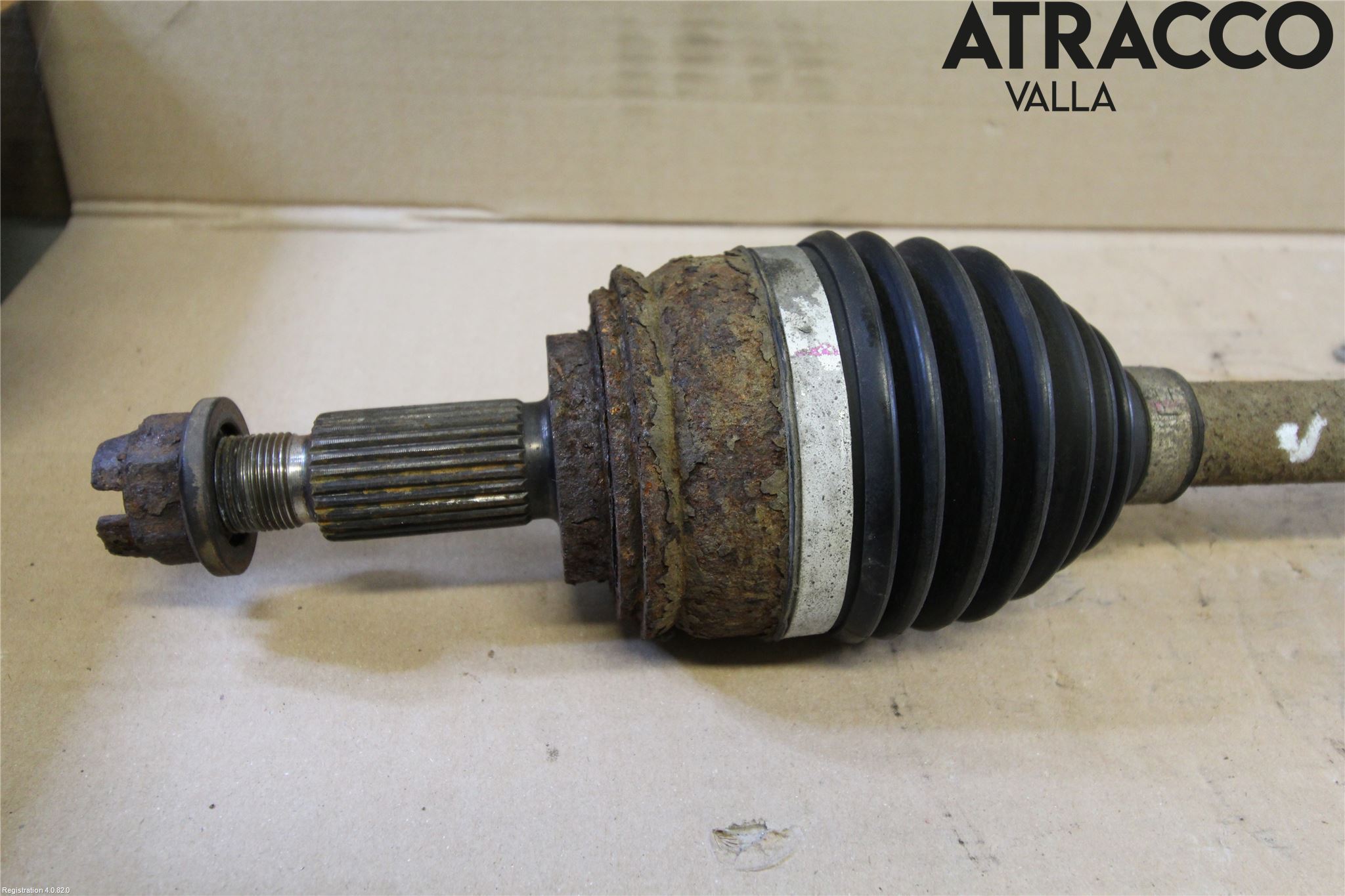 Renault SCÉNIC III / GRAND SCÉNIC 09-16 Drivaxel Fram Vänster