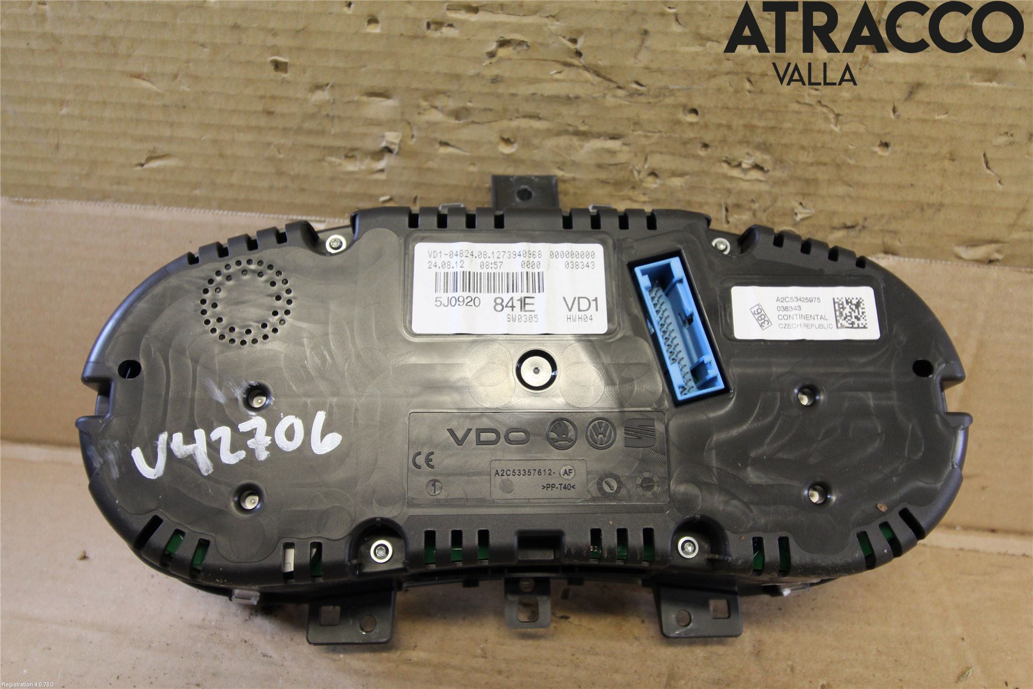 Skoda FABIA 07-14 Instrument Komb