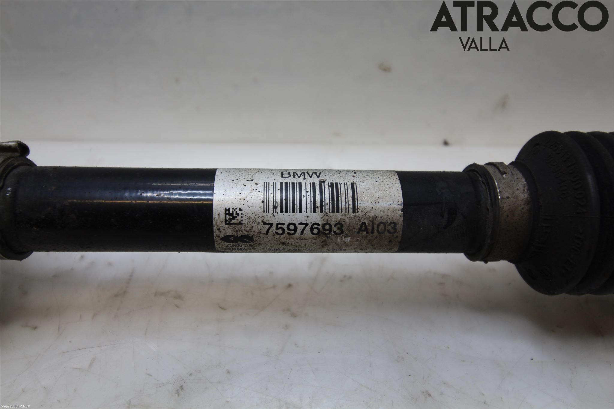 BMW 4 F36 Gran Coupé 14-20 Drivaxel Fram Vänster