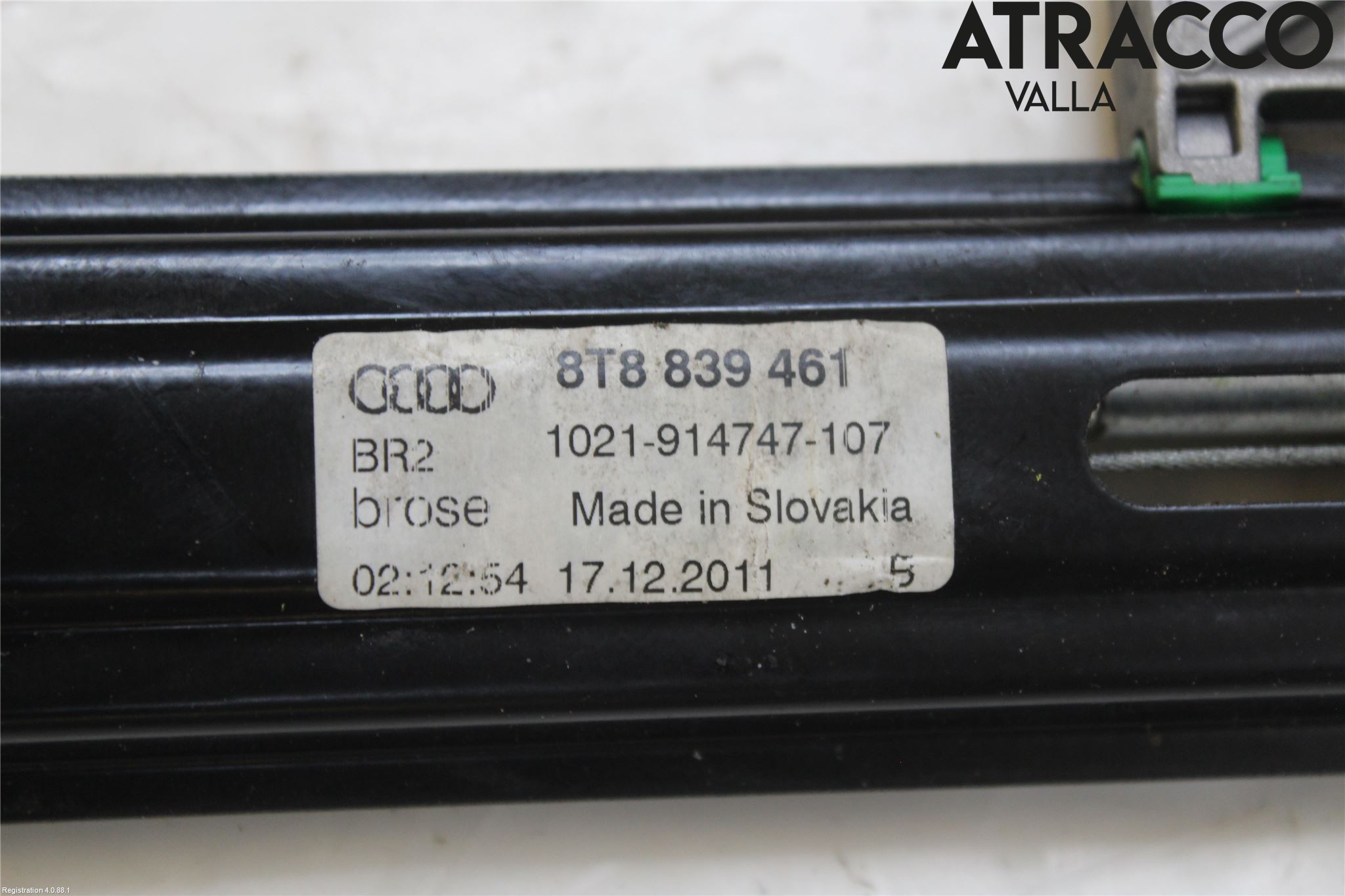 Audi A5 07-16 Fönsterhissmekanism