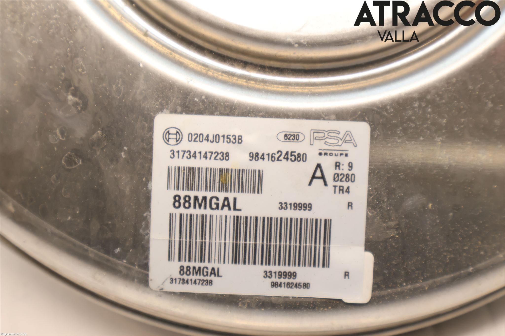 Opel ASTRA L 22- Bromsservo