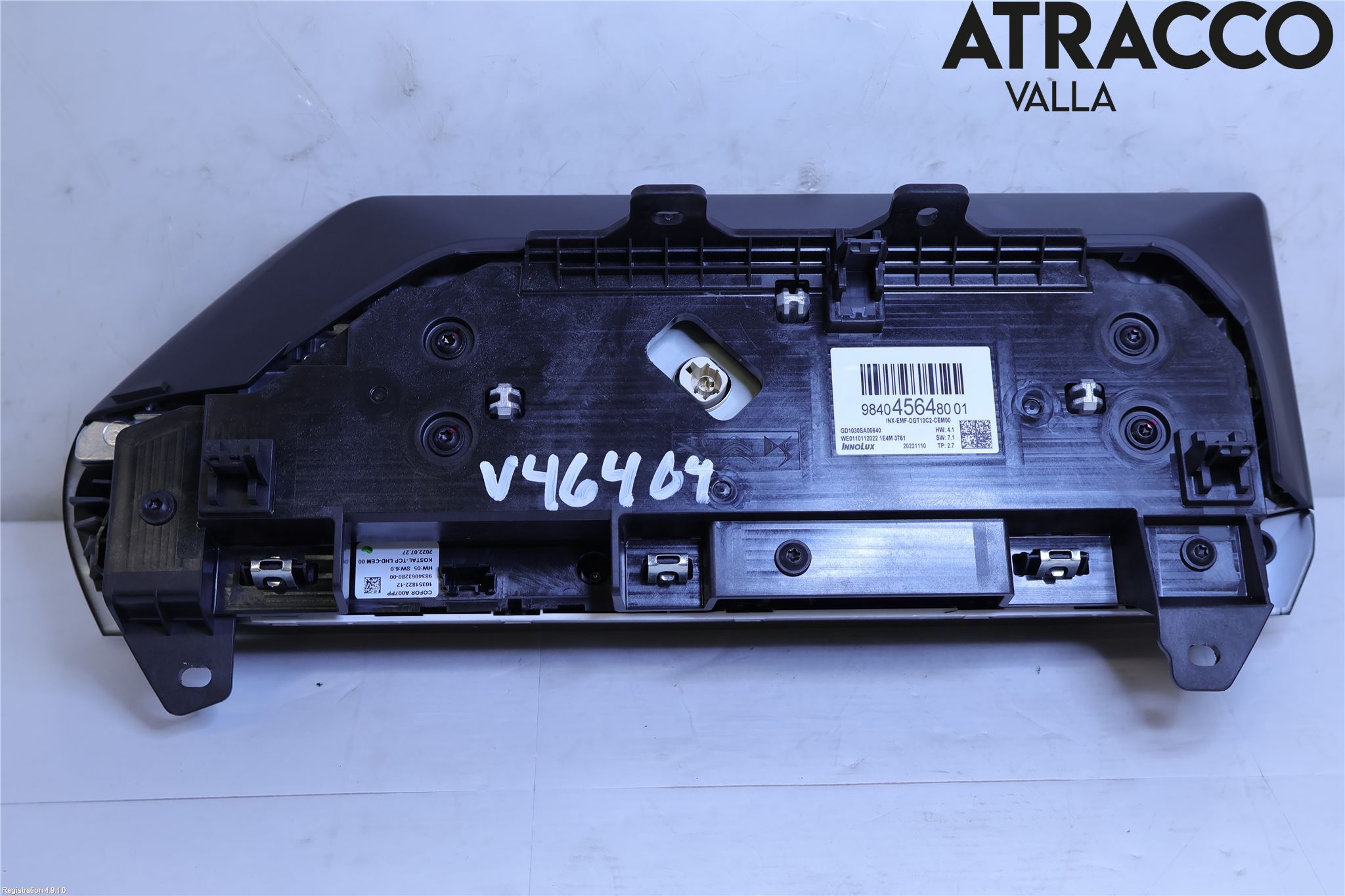 Citroen C4/E-C4 C4X/E-C4X III 21- Multifunktionsdisplay