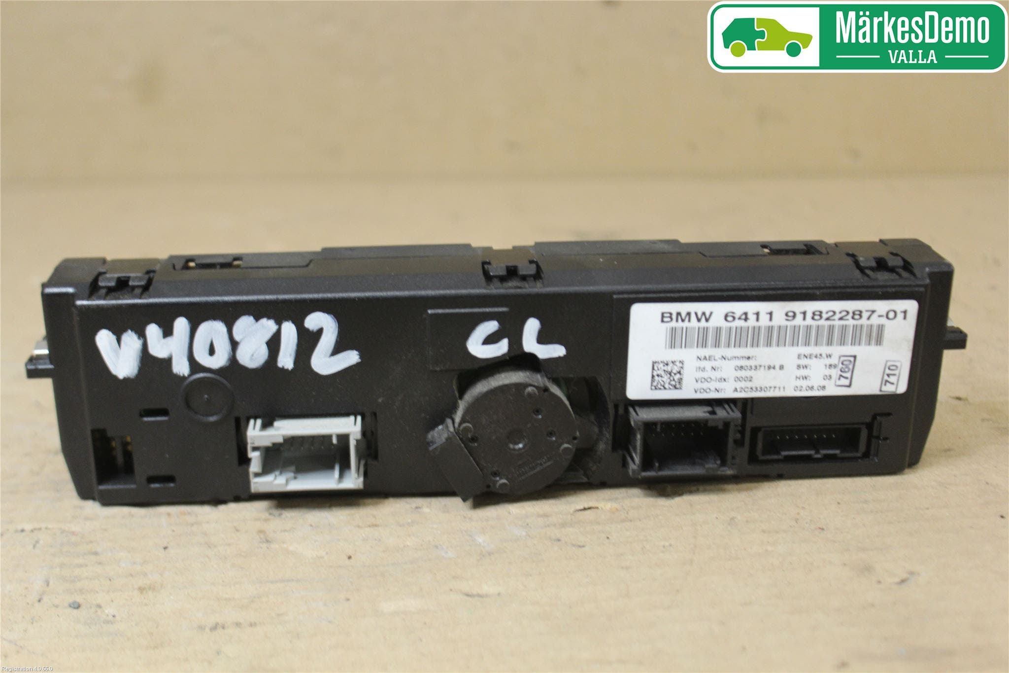 BMW 3 E90/91 SED/TOU 05-12 Ac Styrenhet Ac Manöveren