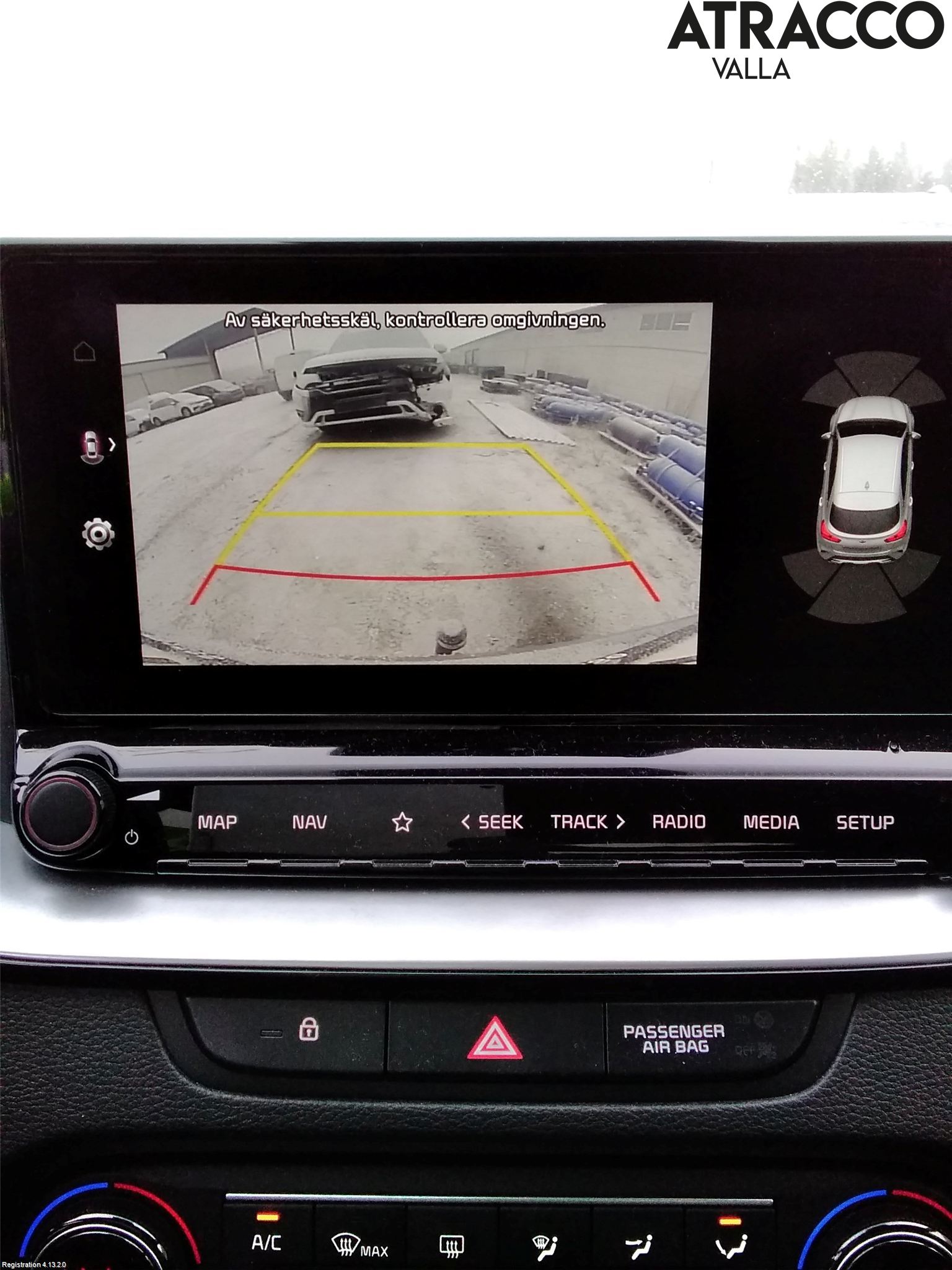 Kia XCEED 19- Parkeringshjälp Kamera