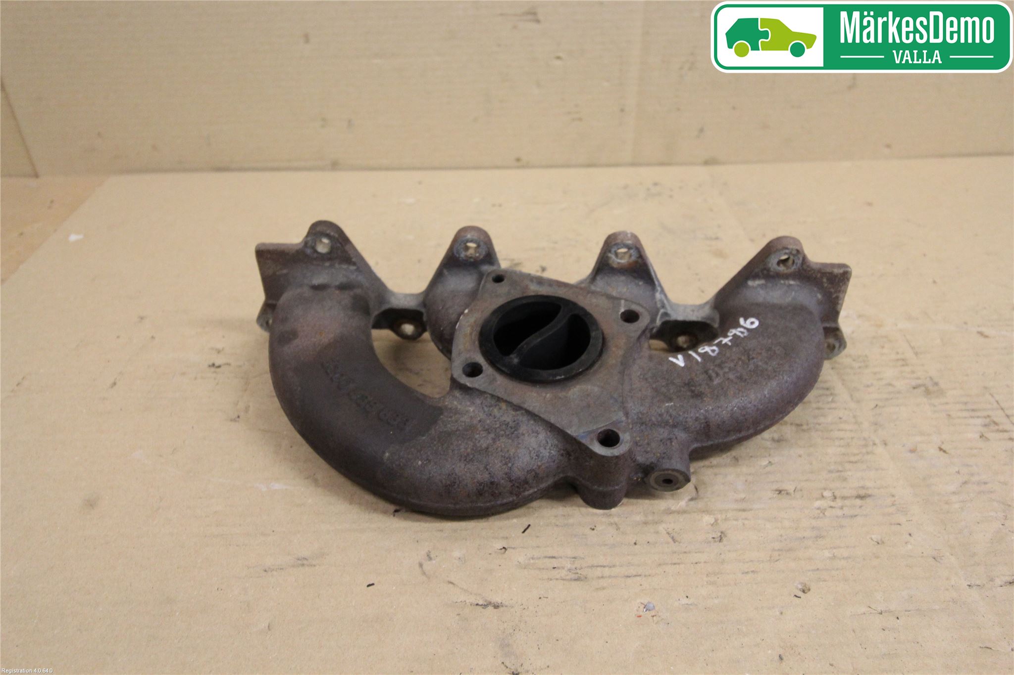 Renault SCÉNIC/GRAND 03-06 Grenrör Avgas