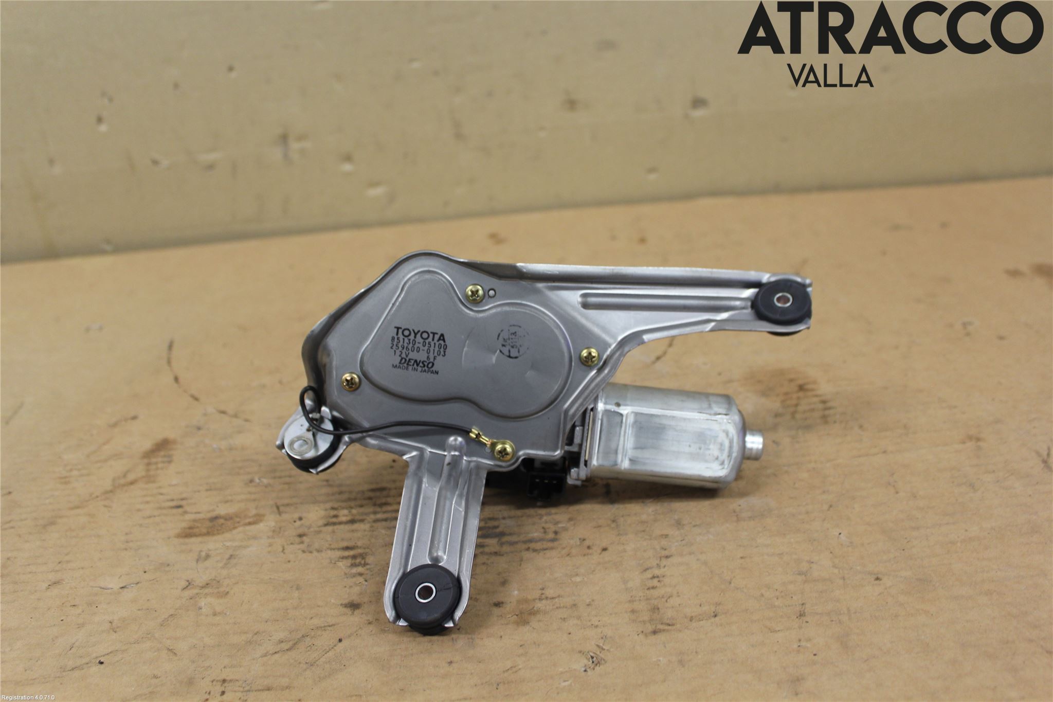 Toyota AVENSIS 03-06 Torkarmotor Baklucka