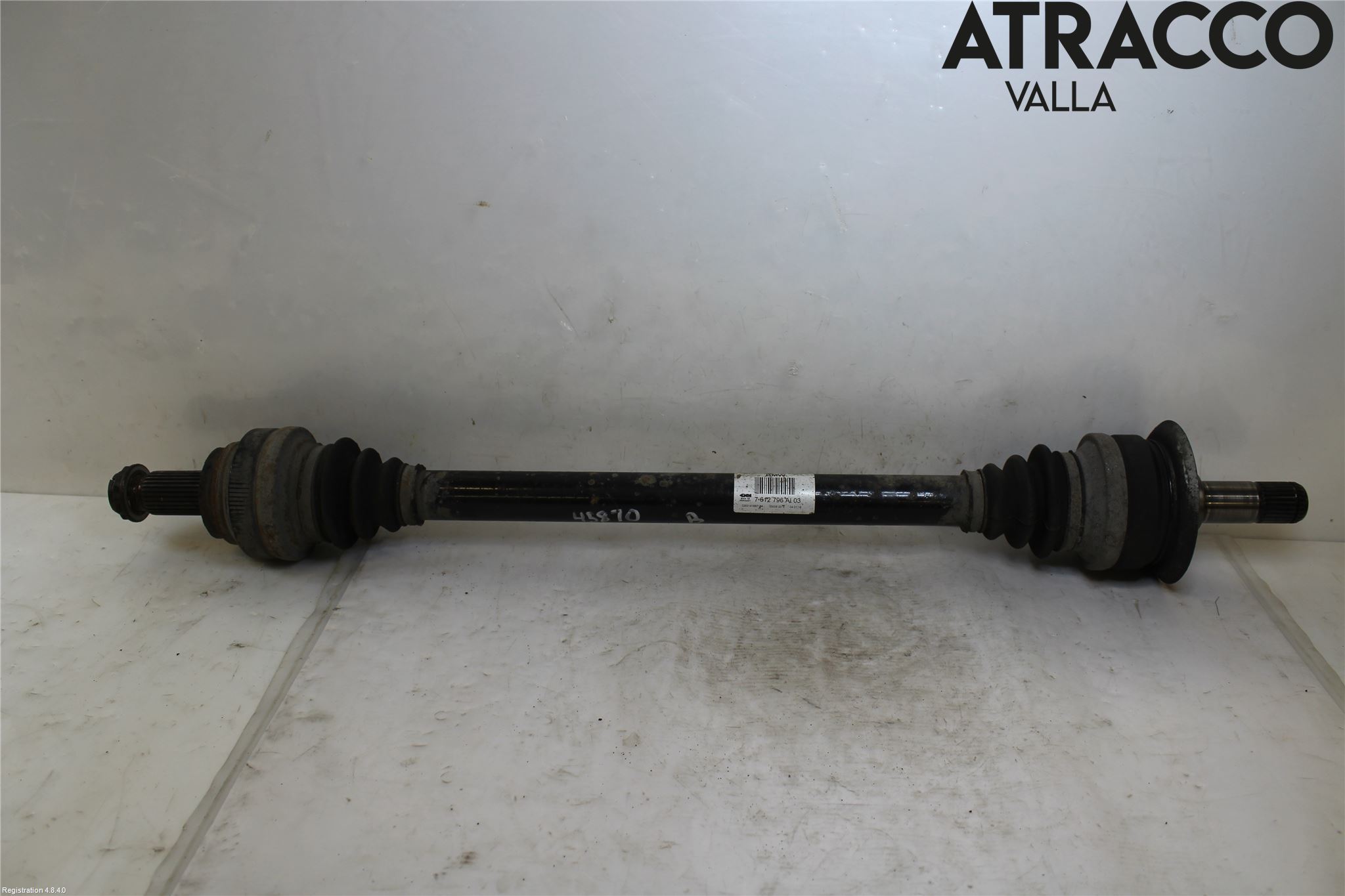 BMW X4 F26 14-18 Drivaxel Bak Höger