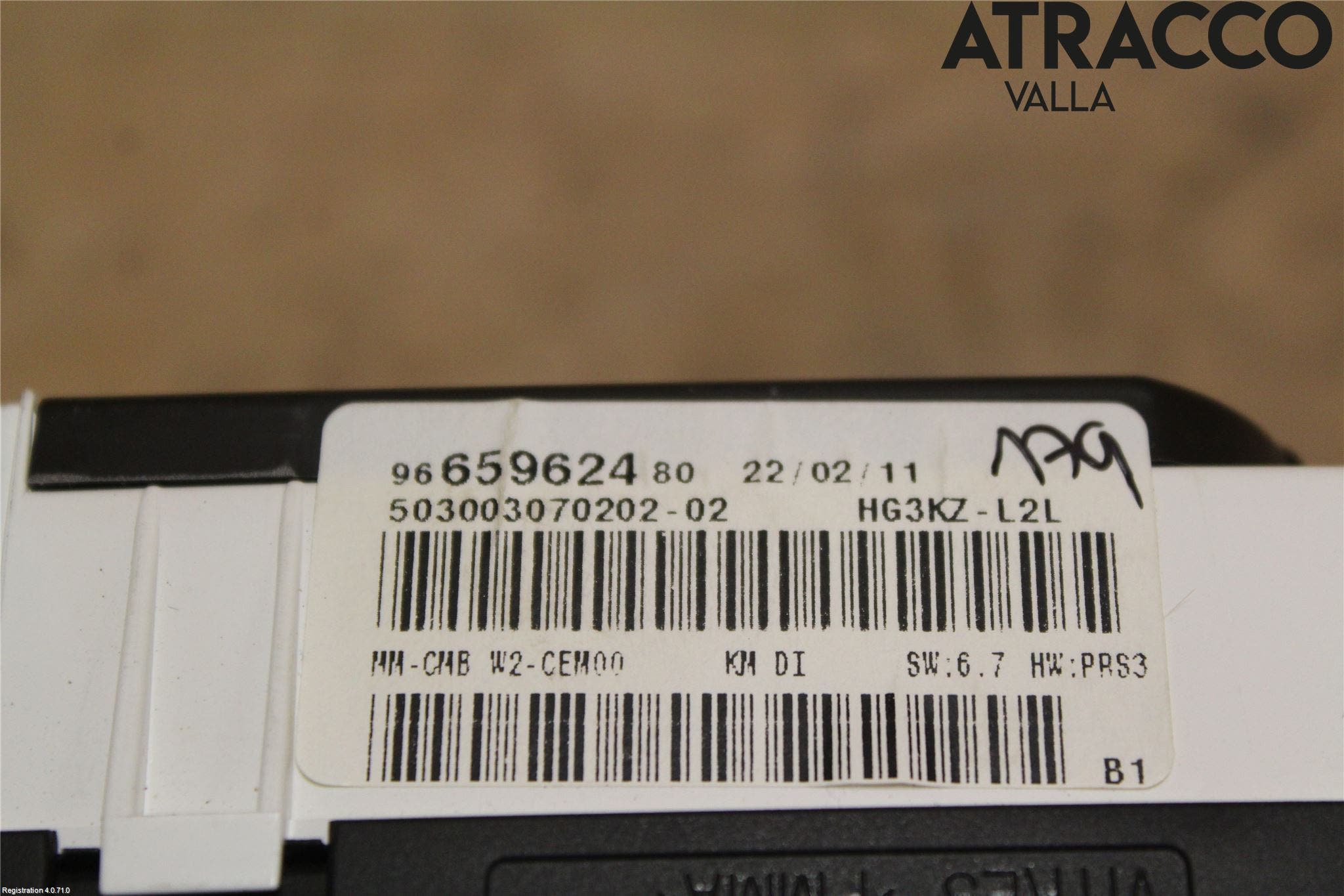 Peugeot 508 11-18 Instrument Komb