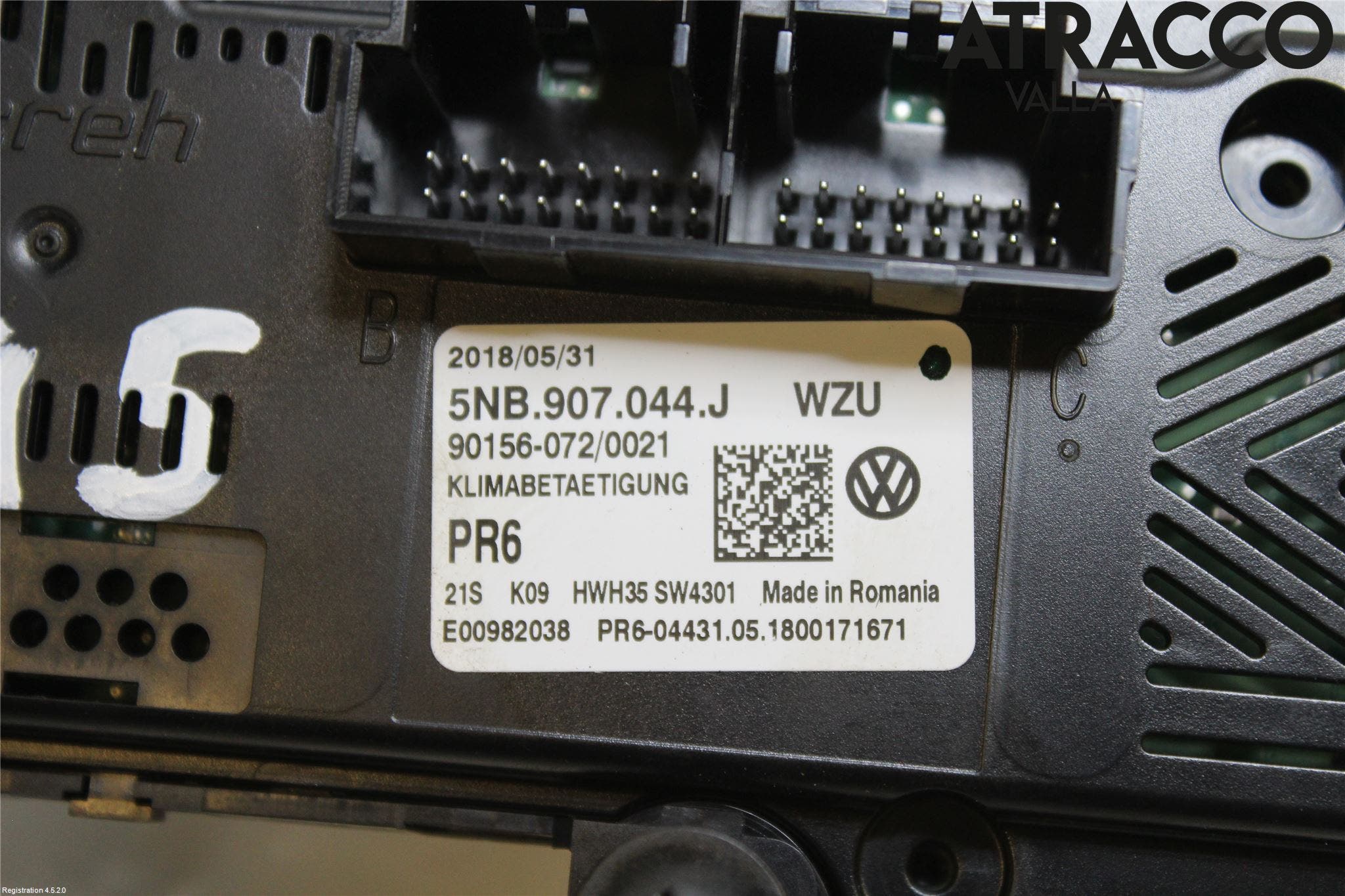 Volkswagen VW TIGUAN 16-24 Ac Styrenhet Ac Manöveren