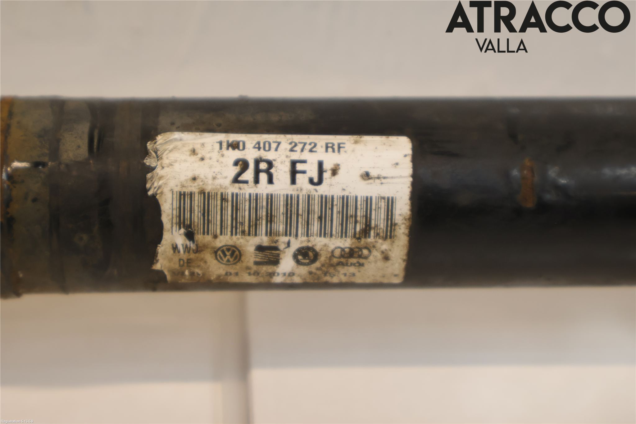 Audi A3/S3 05-13 Drivaxel Fram Höger