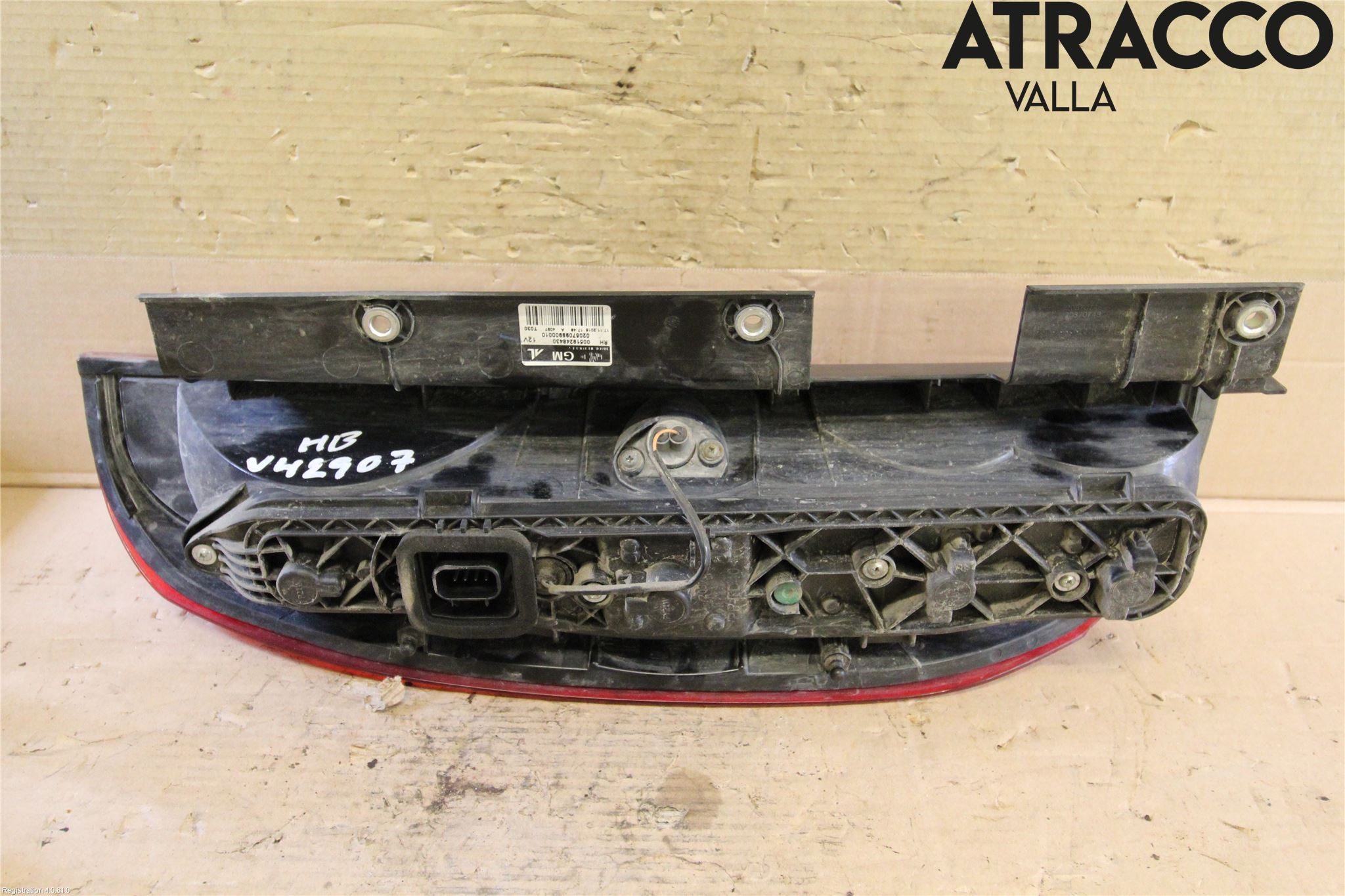 Opel COMBO D 12-18 Bakljus Höger