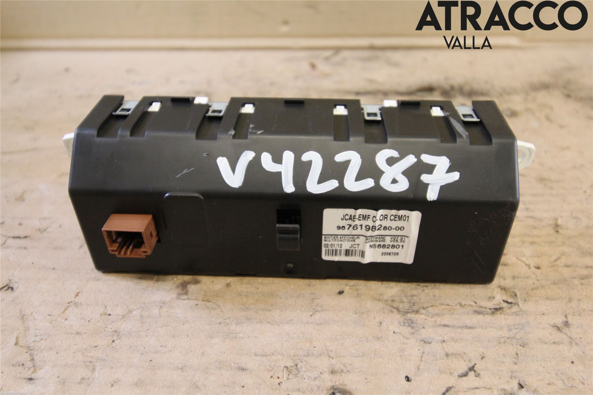 Citroen C4 II 11-18 Multifunktionsdisplay