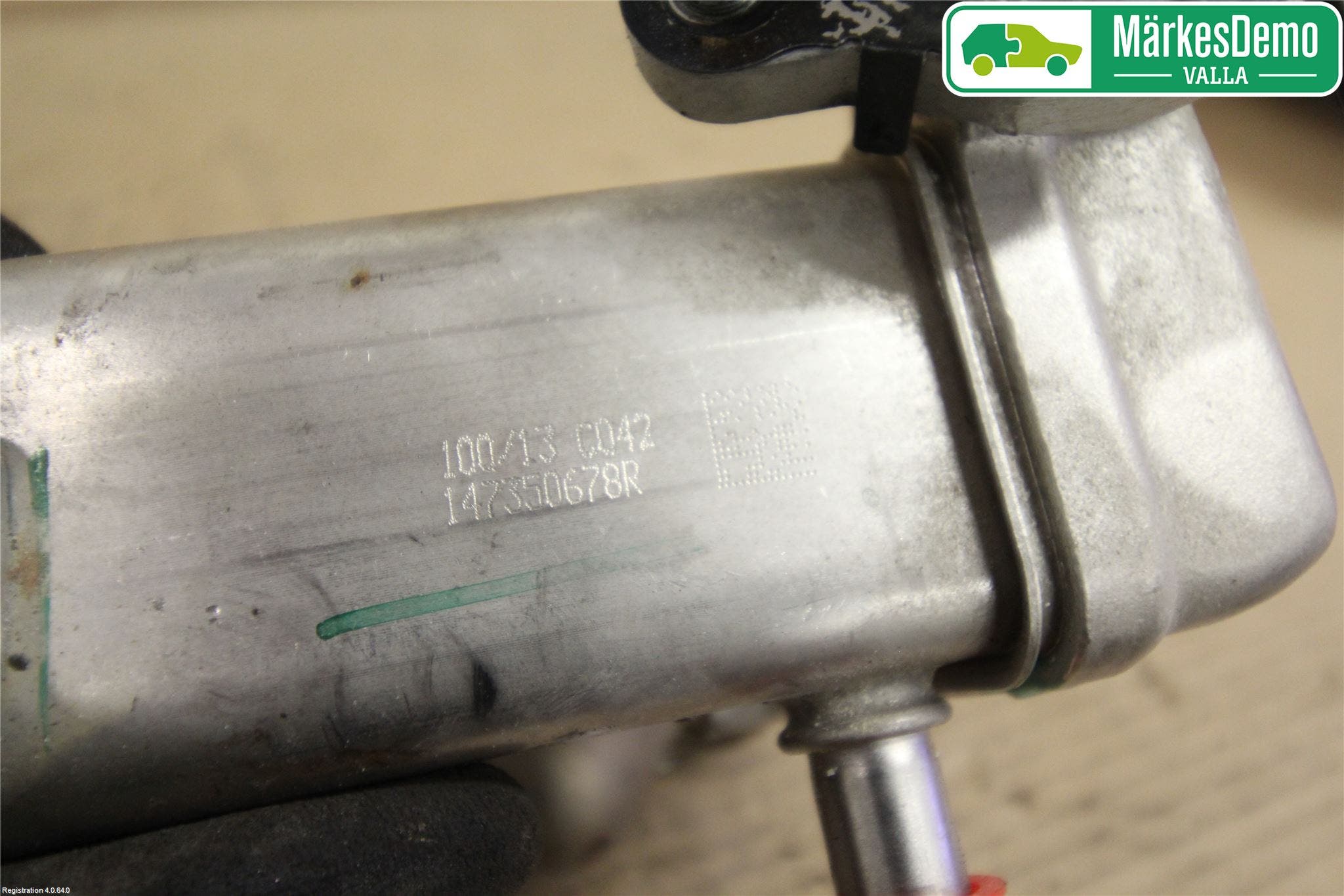 Renault MEGANE III 09-15 Avgaskylare