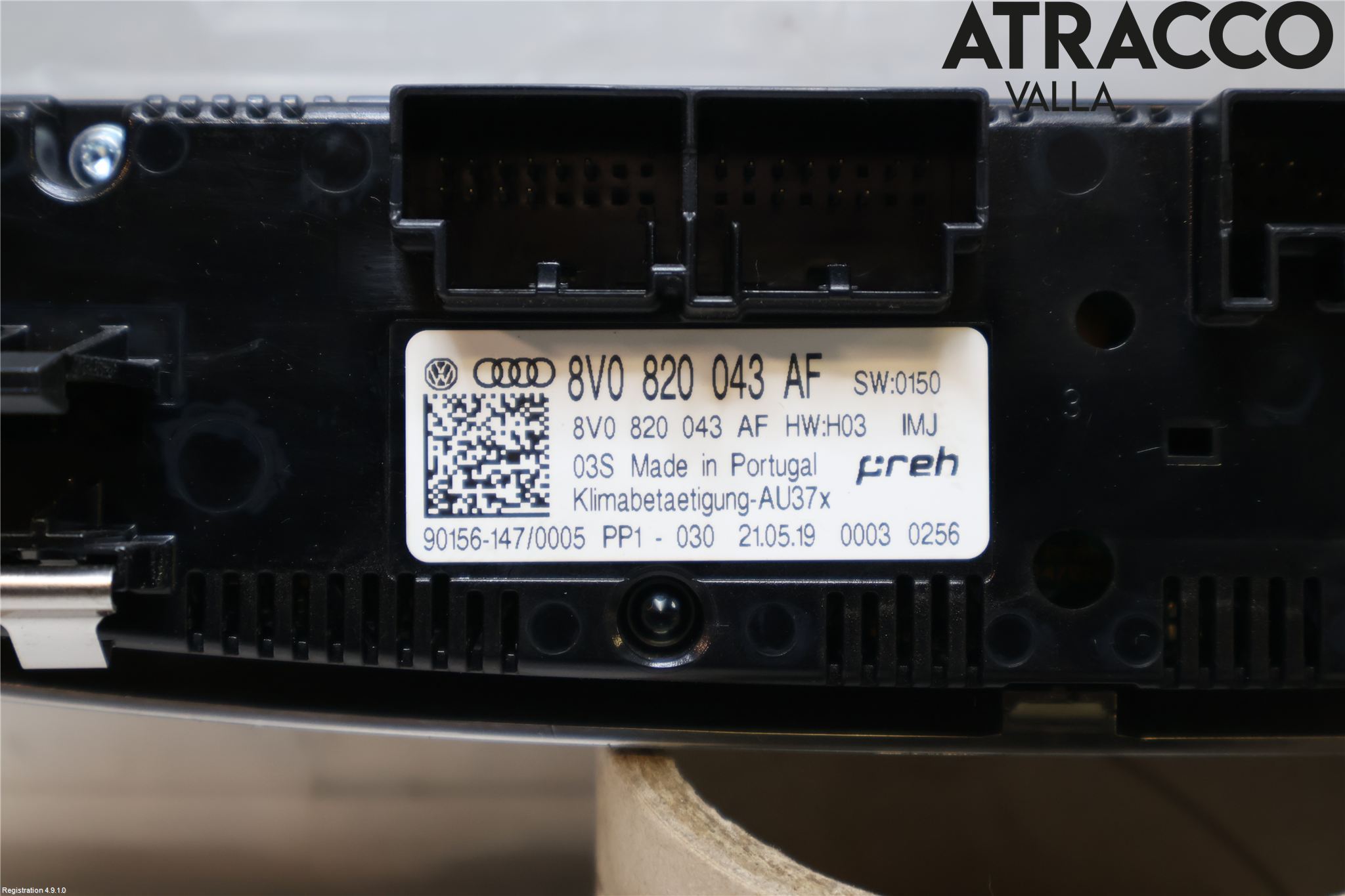 Audi A3/S3 8V 13-20 Ac Styrenhet Ac Manöveren